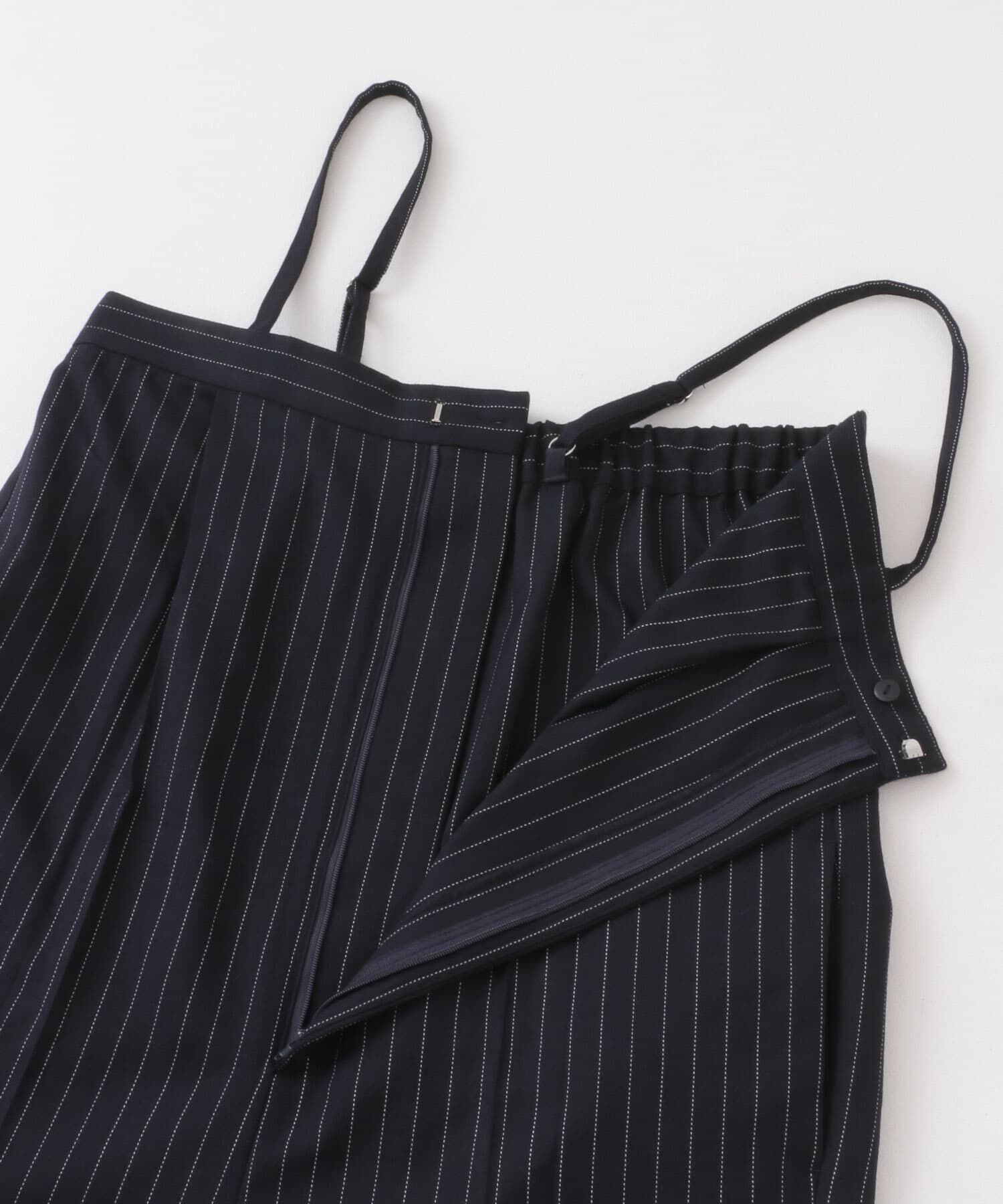 Sonny Label 「ピンストライプベアサロペット」|スカート|