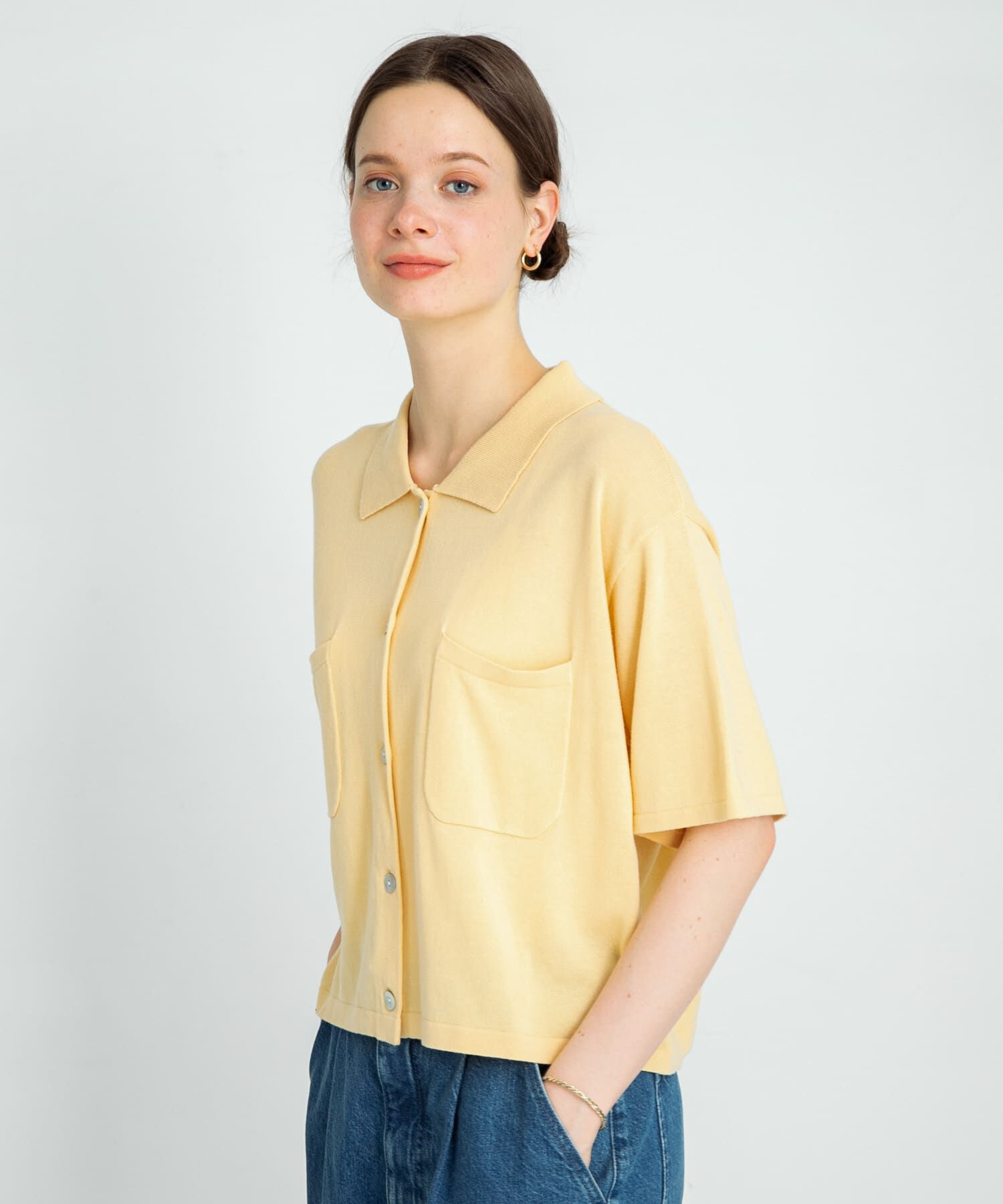 Sonny Label 「(接触冷感)クールミストニットシャツ」|ニット・セーター|