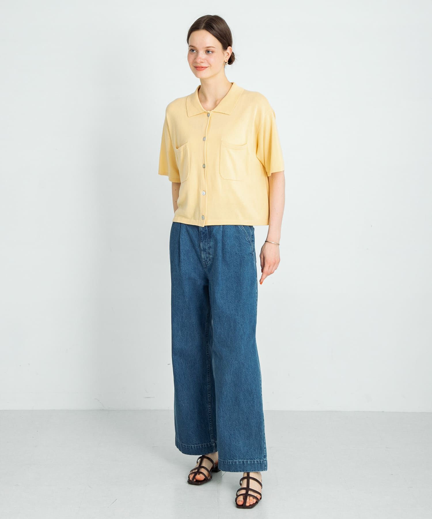 Sonny Label 「(接触冷感)クールミストニットシャツ」|ニット・セーター|