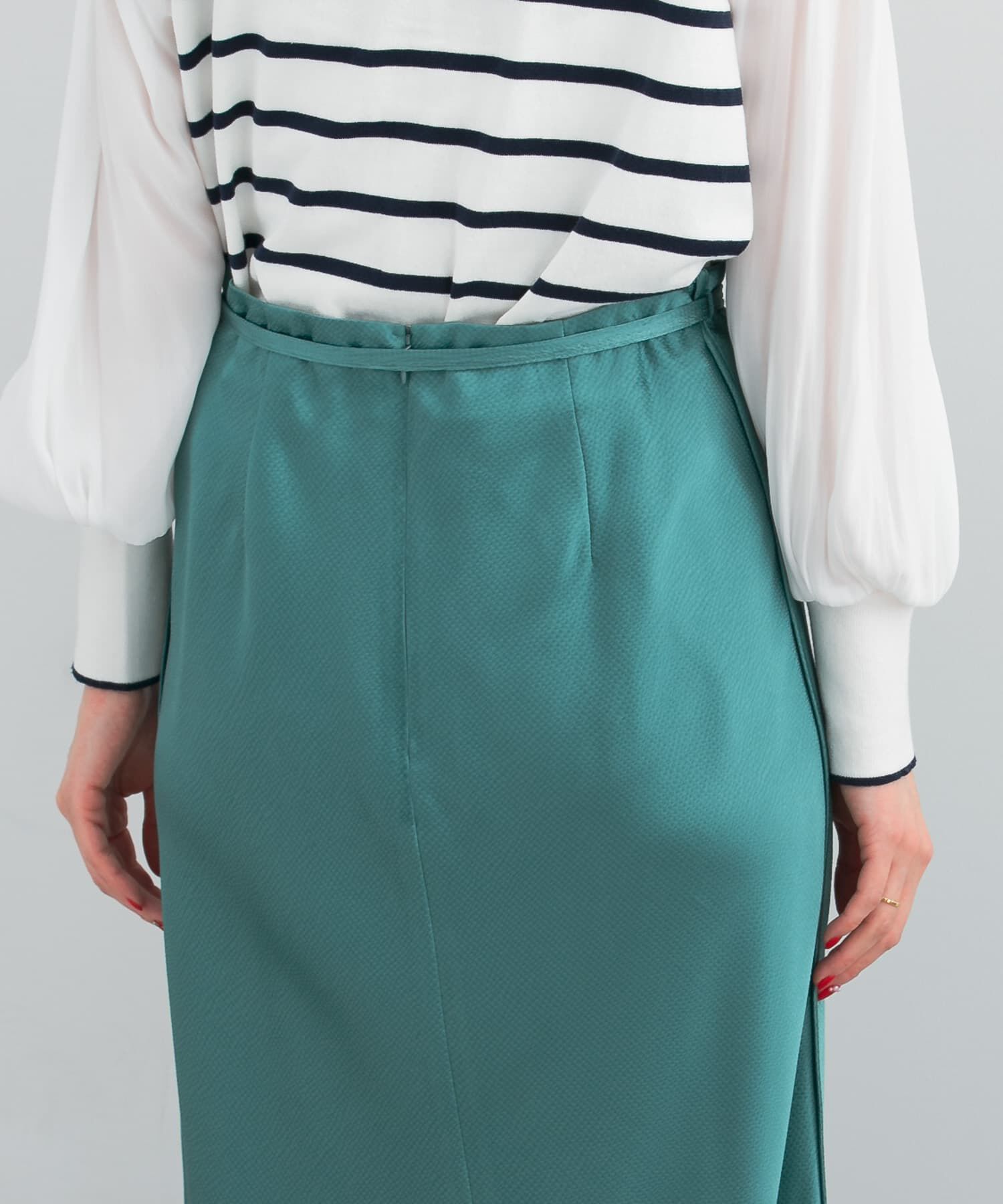 URBAN RESEARCH ROSSO「リップルサテンスカート」|スカート|