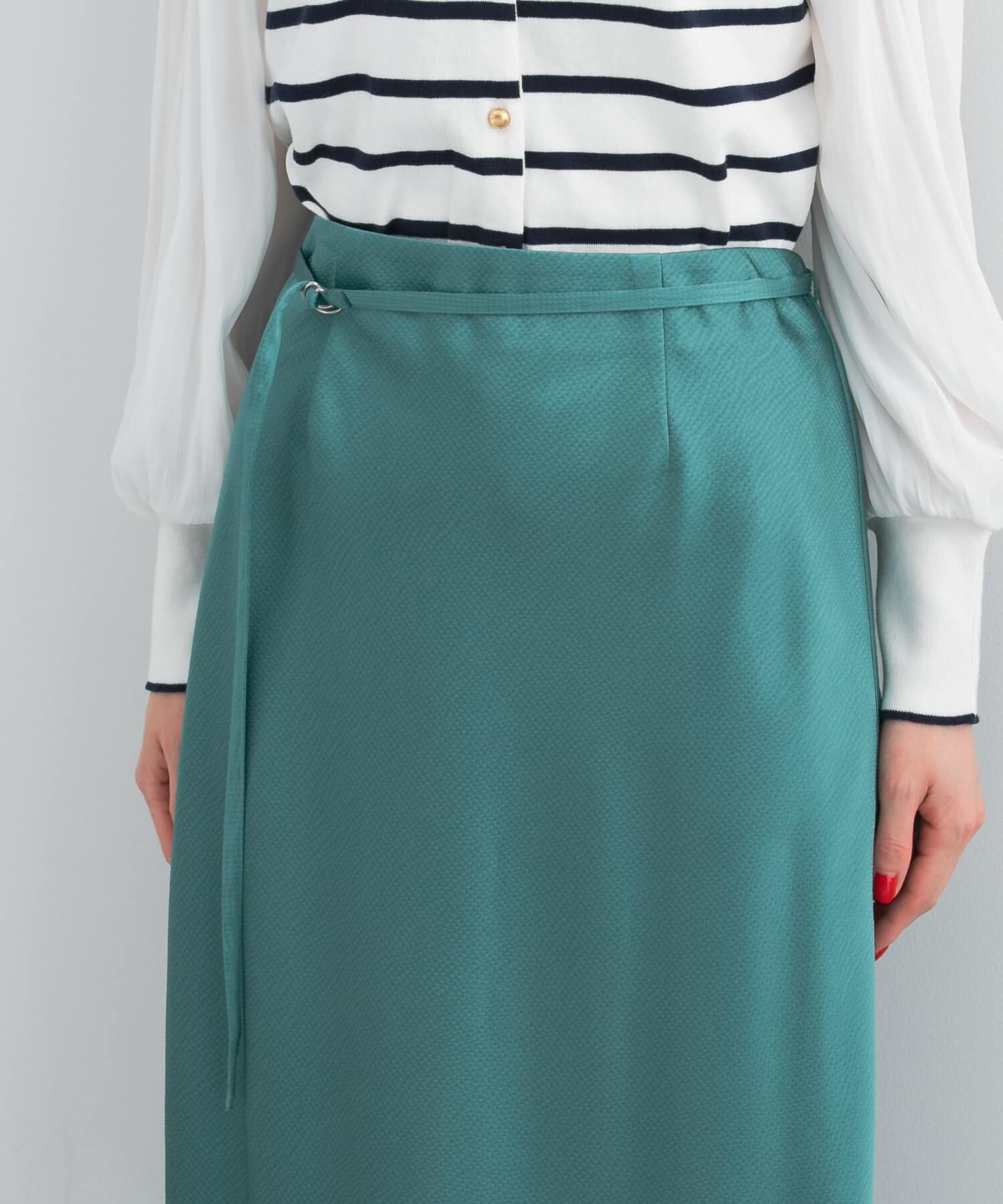 URBAN RESEARCH ROSSO「リップルサテンスカート」|スカート|