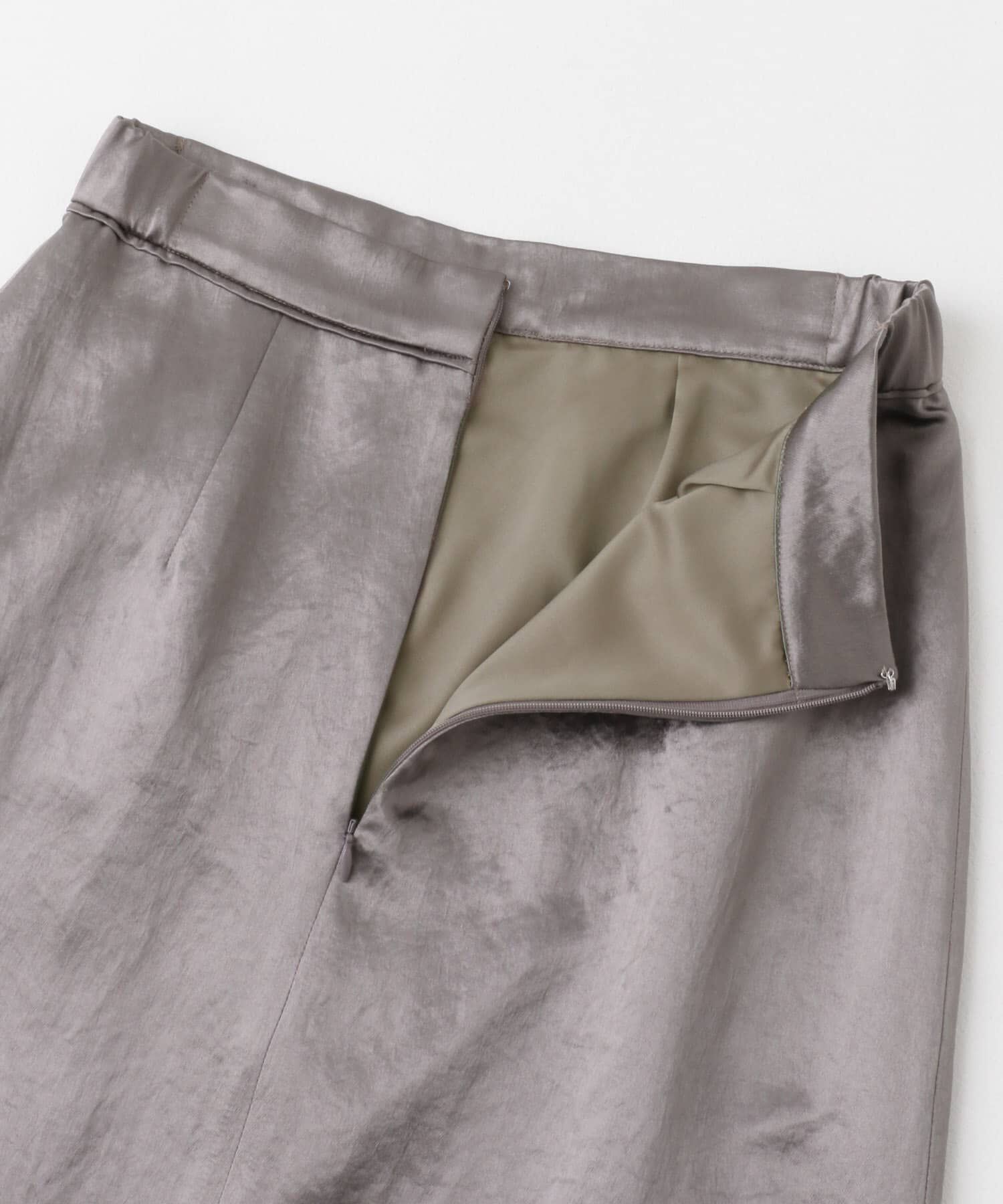 URBAN RESEARCH ROSSO「アセテートサテンスリットスカート」|スカート|