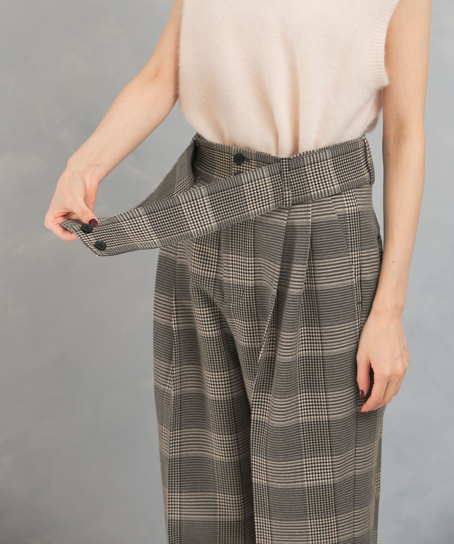 URBAN RESEARCH ROSSO「チェックベルトパンツ」|その他|