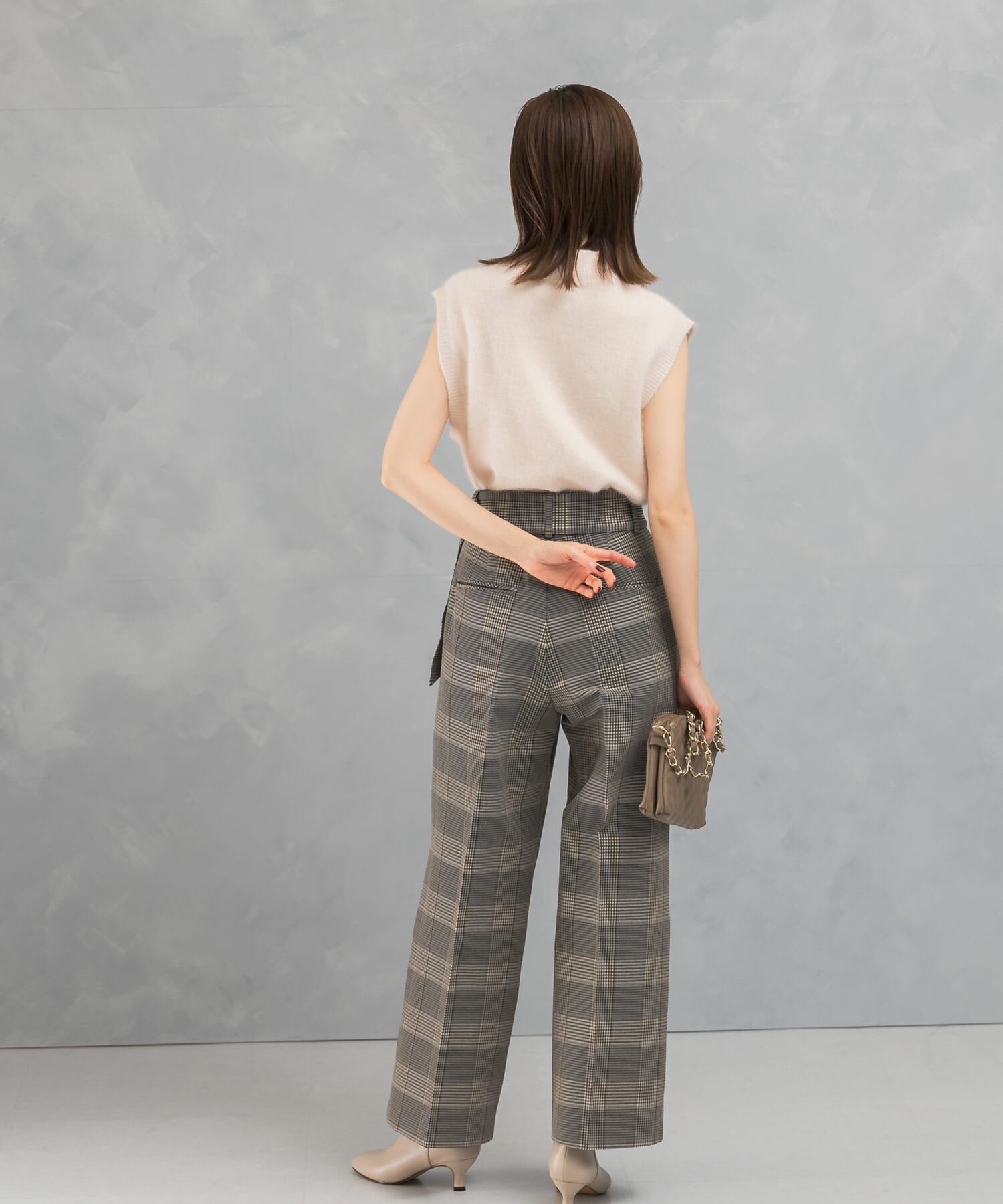 URBAN RESEARCH ROSSO「チェックベルトパンツ」|その他|