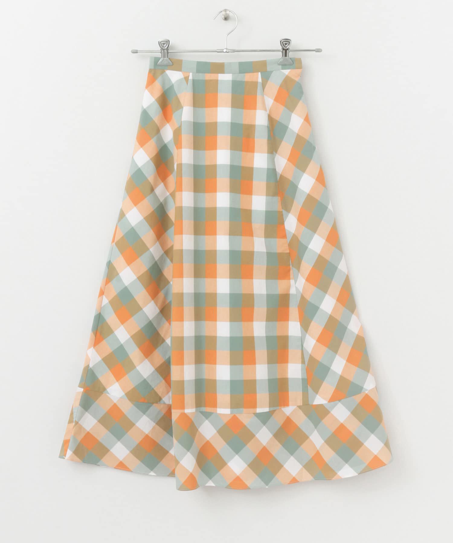 URBAN RESEARCH ROSSO「カラーブロックマキシスカート&there4;」|スカート|