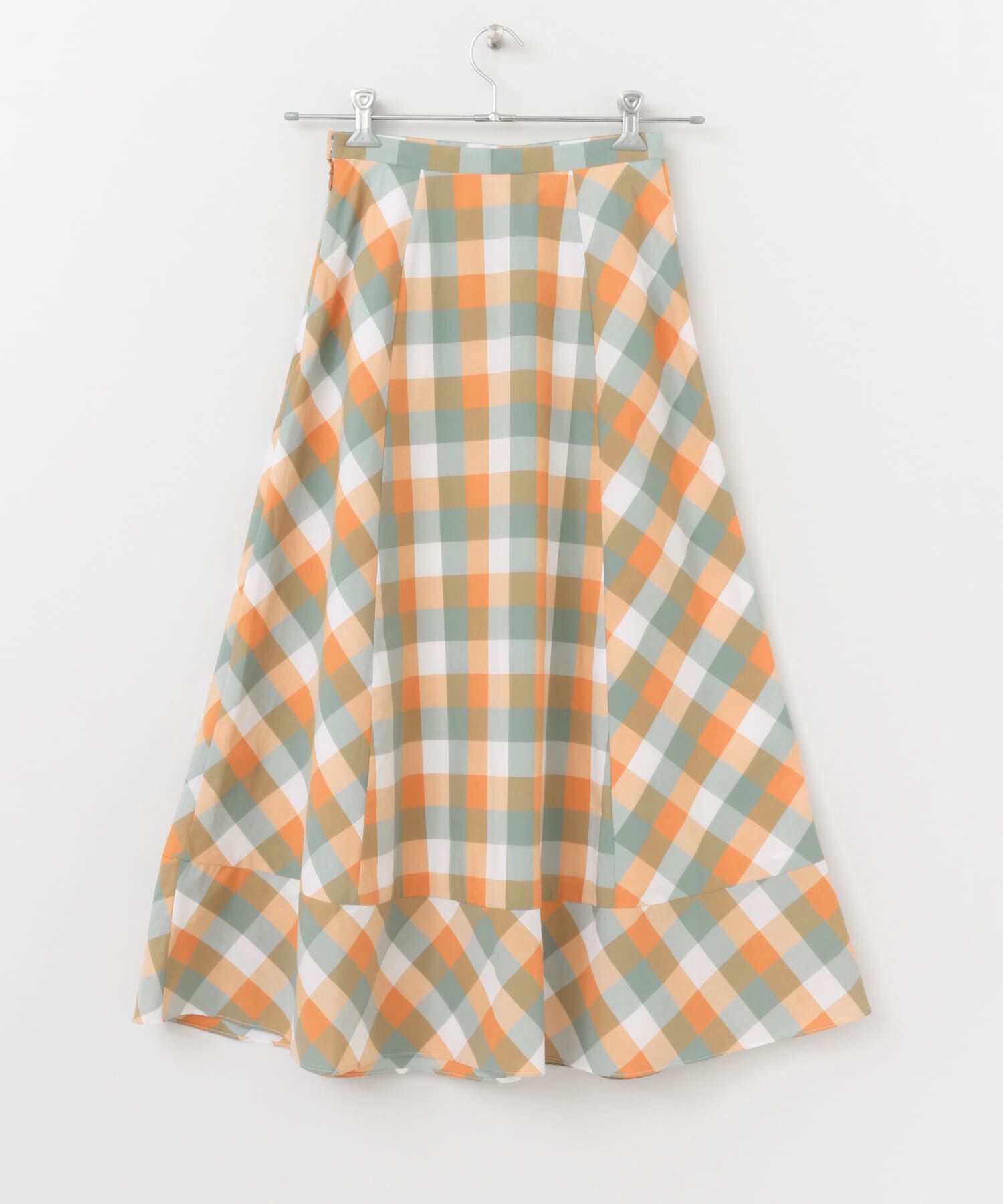 URBAN RESEARCH ROSSO「カラーブロックマキシスカート&there4;」|スカート|