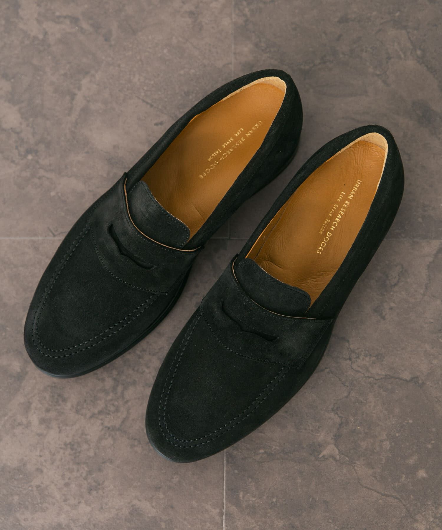URBAN RESEARCH DOORS「LIFE STYLE TAILOR　マルチスペックスエードコインローファー」|ビジネス・ドレスシューズ|