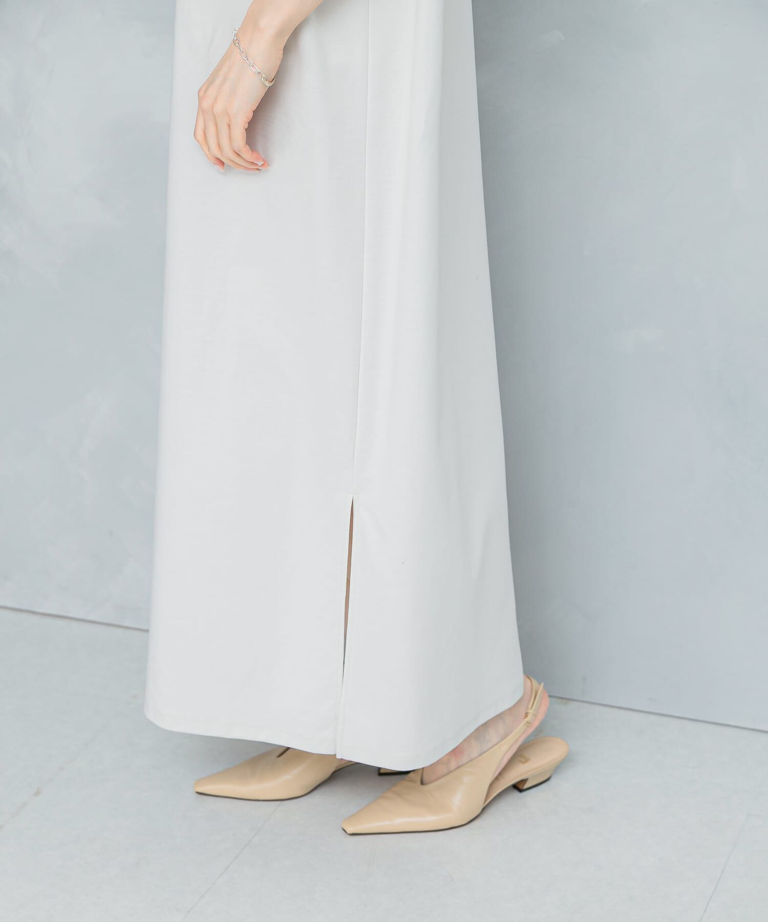 URBAN RESEARCH ROSSO「クールタッチハイゲージカットワンピース」|ワンピース|