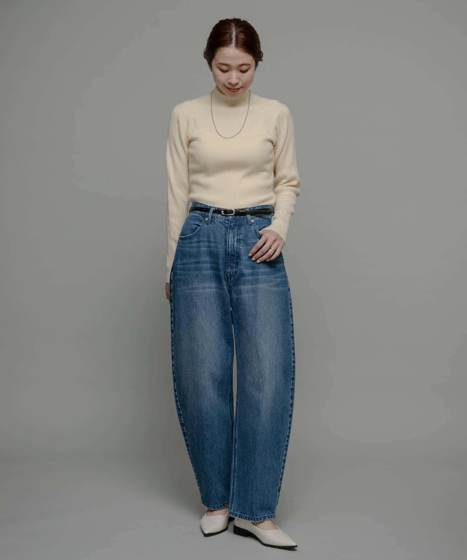 Sonny Label 「ウォッシャブルリブハイネックニットプルオーバー」|ニット・セーター|