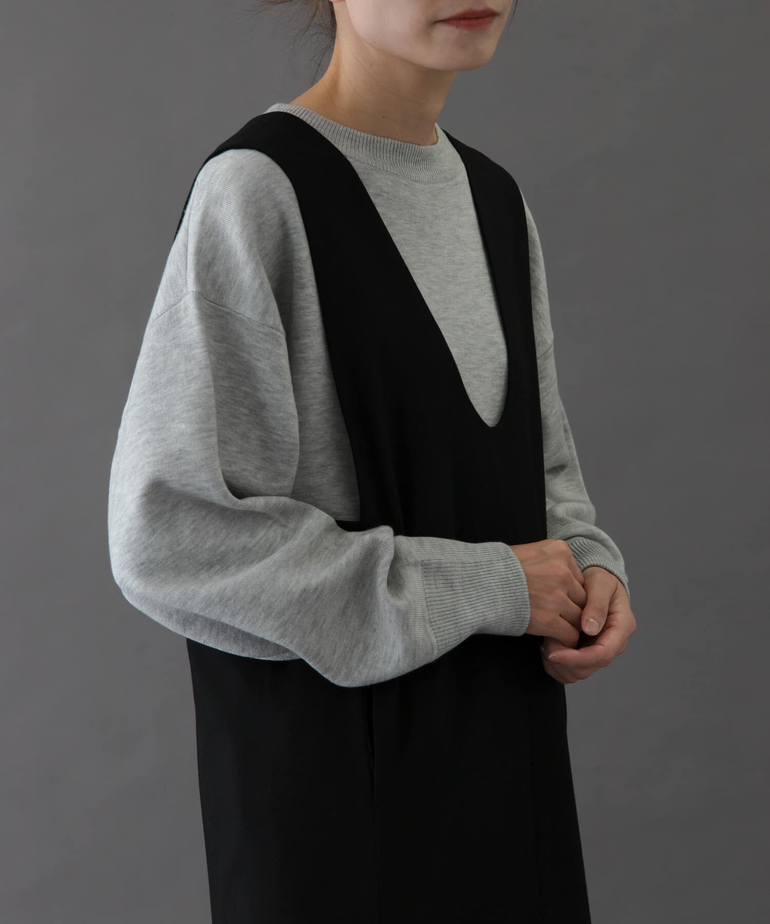 URBAN RESEARCH DOORS「FORK&SPOON　ダブルフェイスクルーネックニット」|ニット・セーター|