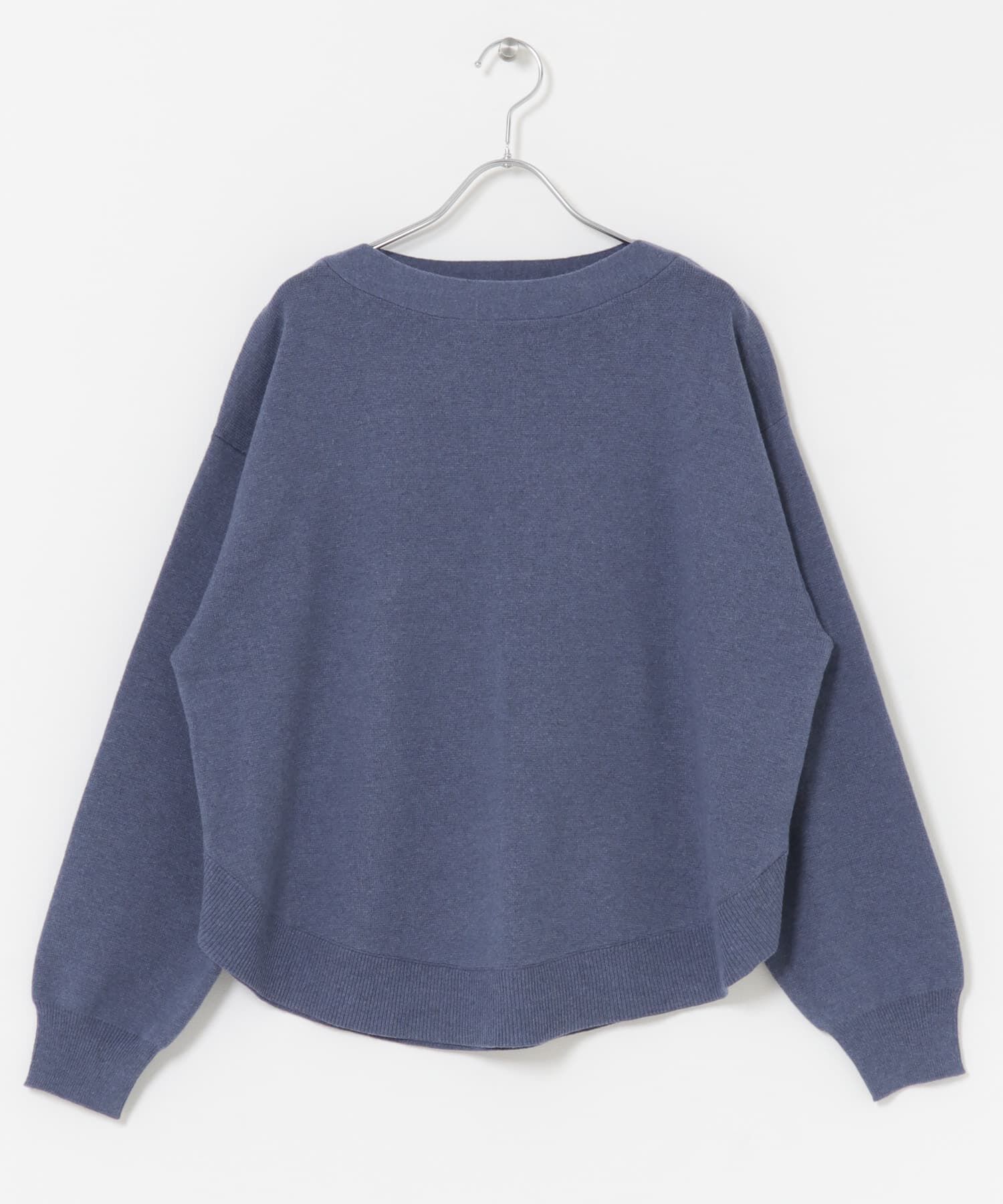 URBAN RESEARCH DOORS「コットンウールボートネックニット」|ニット・セーター|