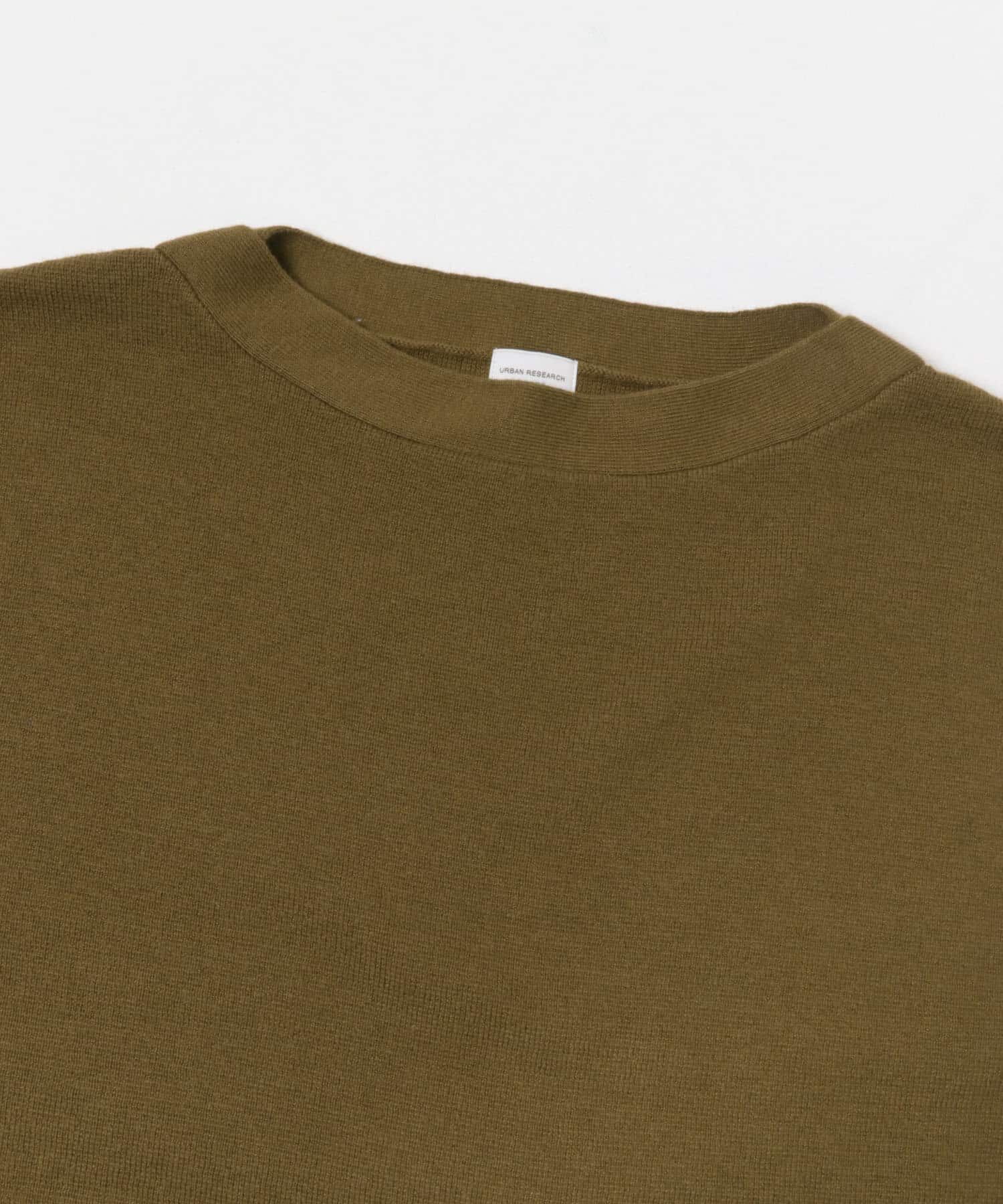 URBAN RESEARCH DOORS「コットンウールボートネックニット」|ニット・セーター|