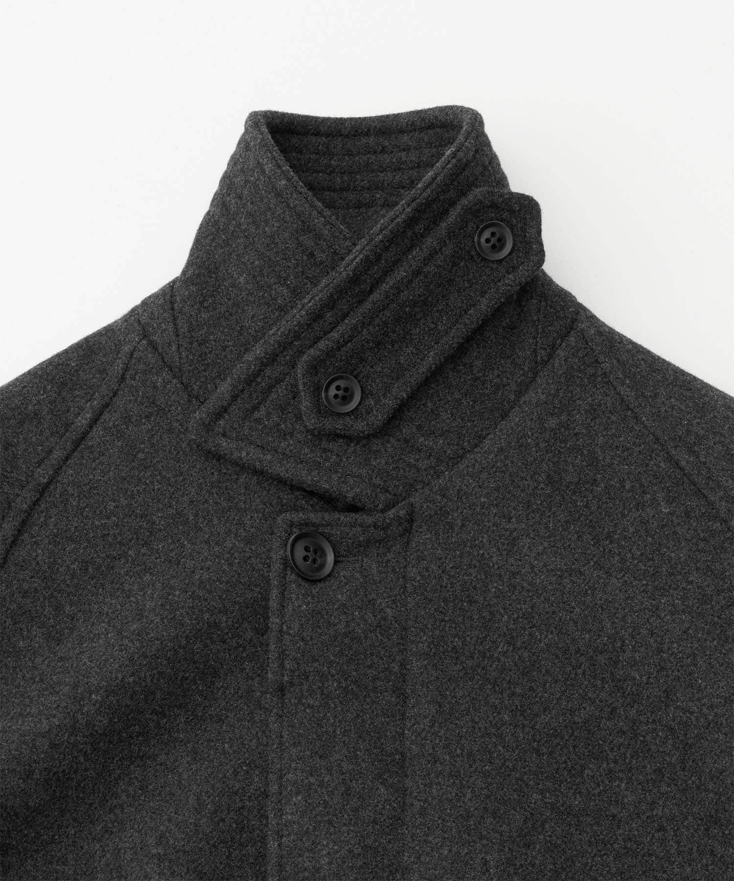 URBAN RESEARCH「ANOTHER OFFICE　Voyager Bold Balmacaan Coat」|ノーカラーコート|