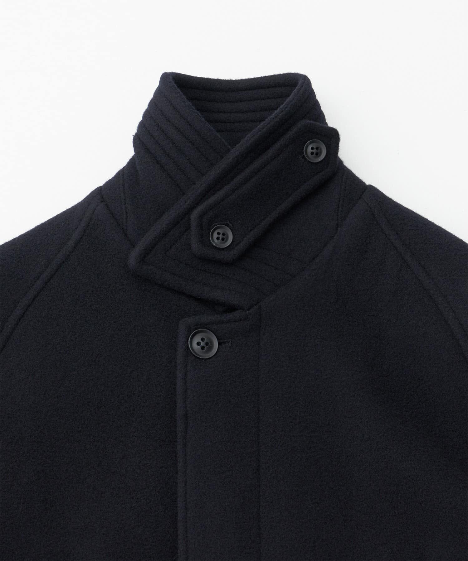 URBAN RESEARCH「ANOTHER OFFICE　Voyager Bold Balmacaan Coat」|ノーカラーコート|