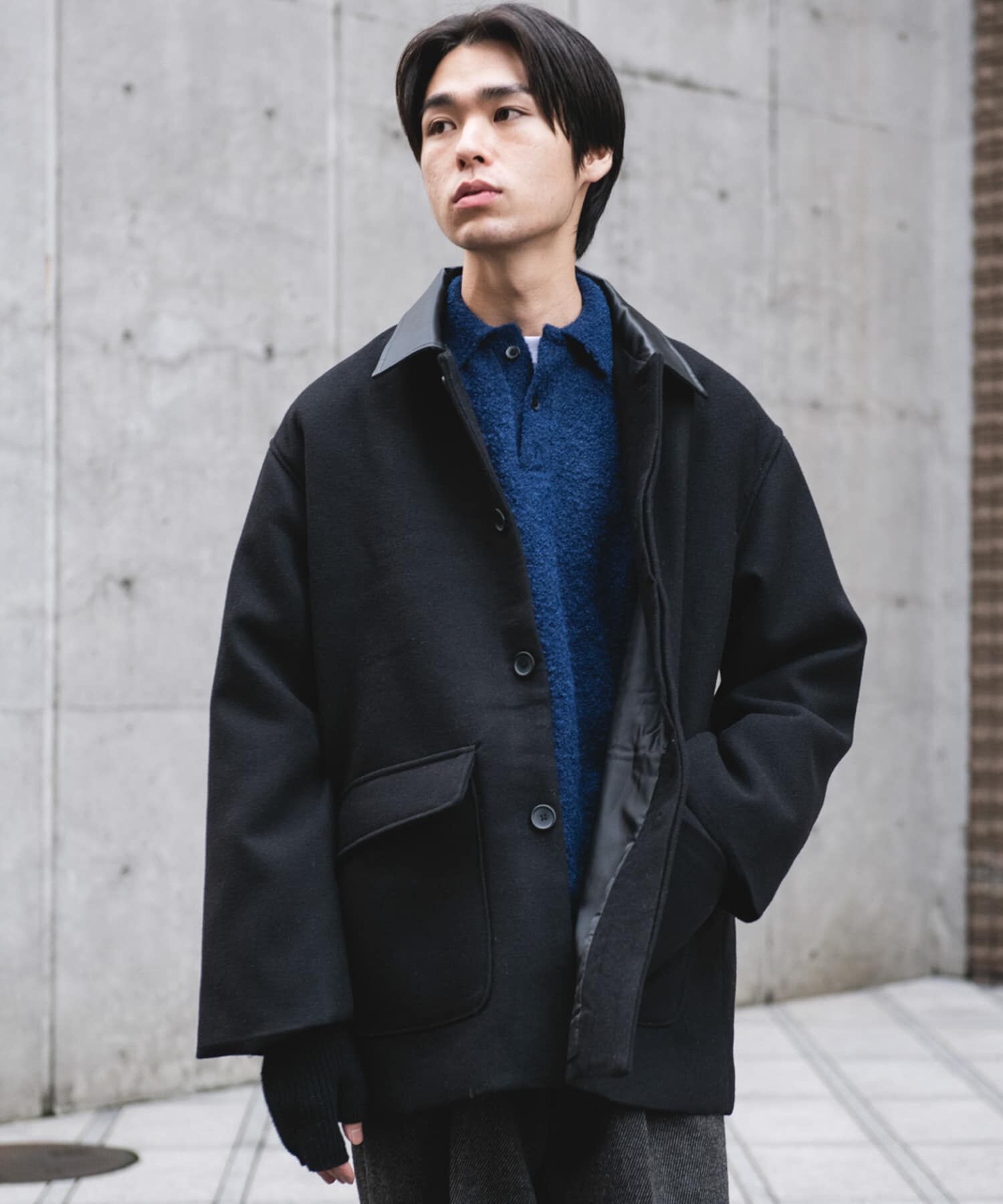 URBAN RESEARCH DOORS「ウールブレンドカバーオール」|その他|