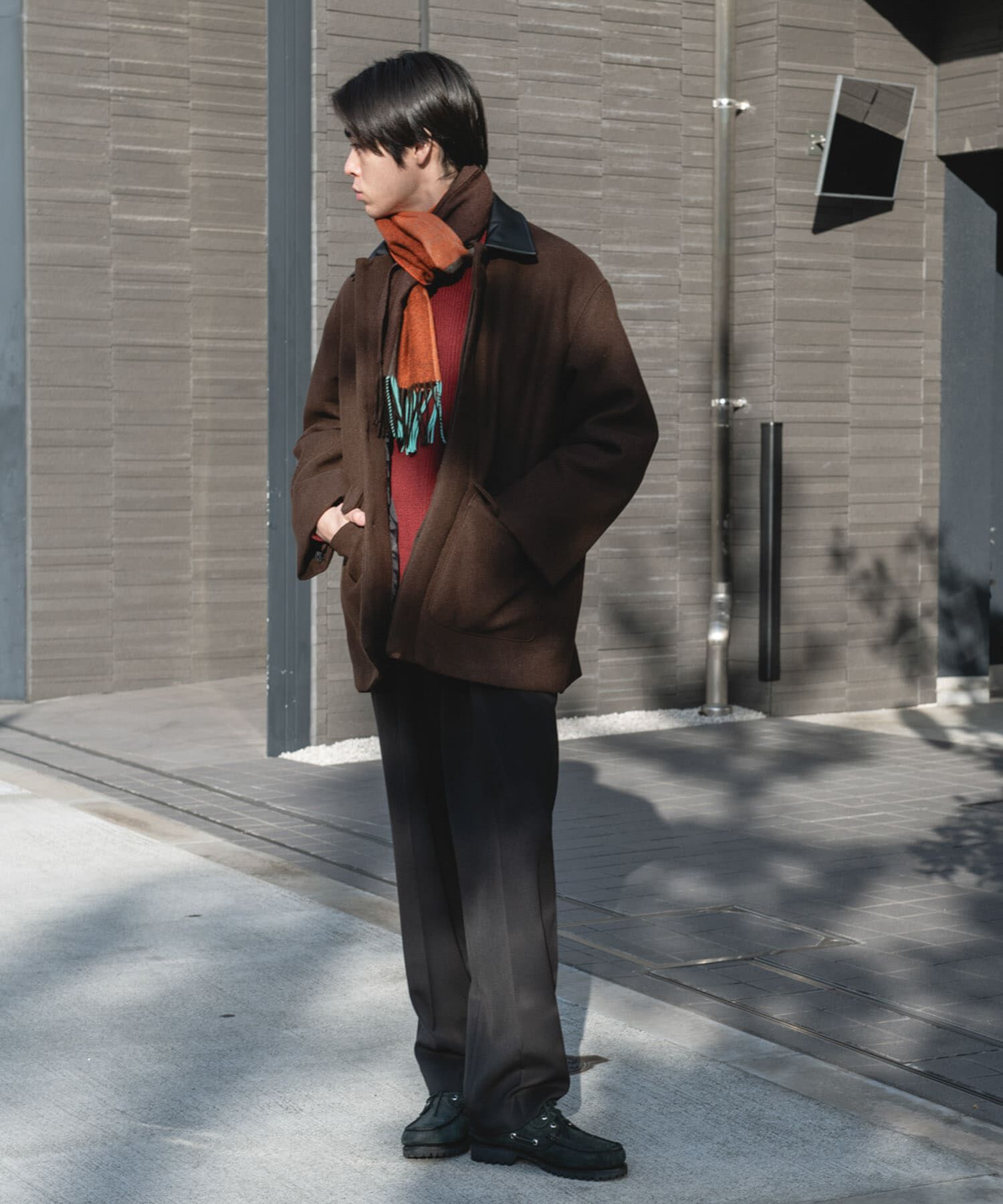 URBAN RESEARCH DOORS「ウールブレンドカバーオール」|その他|