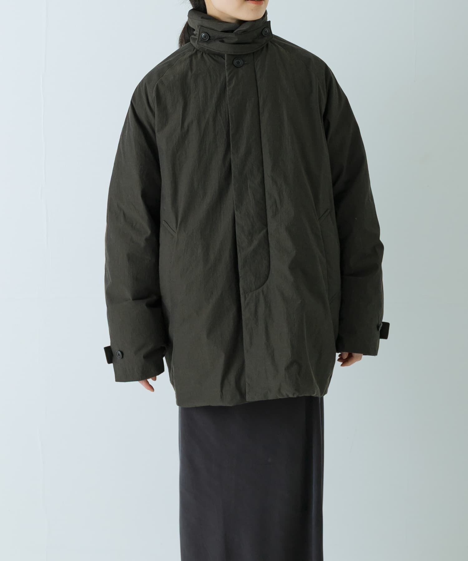 かぐれ「コットンダウンジャケット」|ダウン|