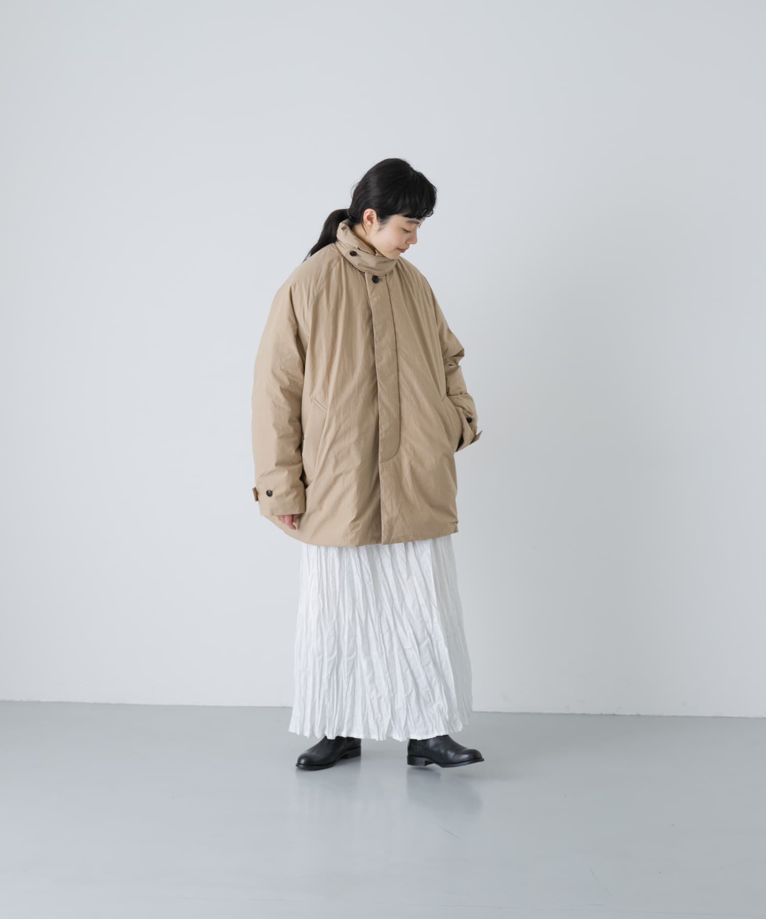 かぐれ「コットンダウンジャケット」|ダウン|