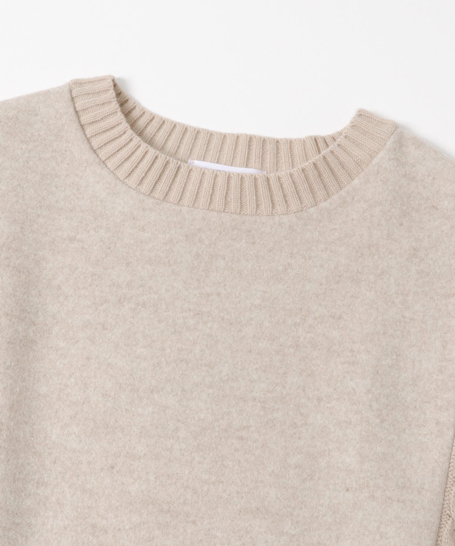 Sonny Label 「ケーブル切替メルトンジャージプルオーバー」|ニット・セーター|