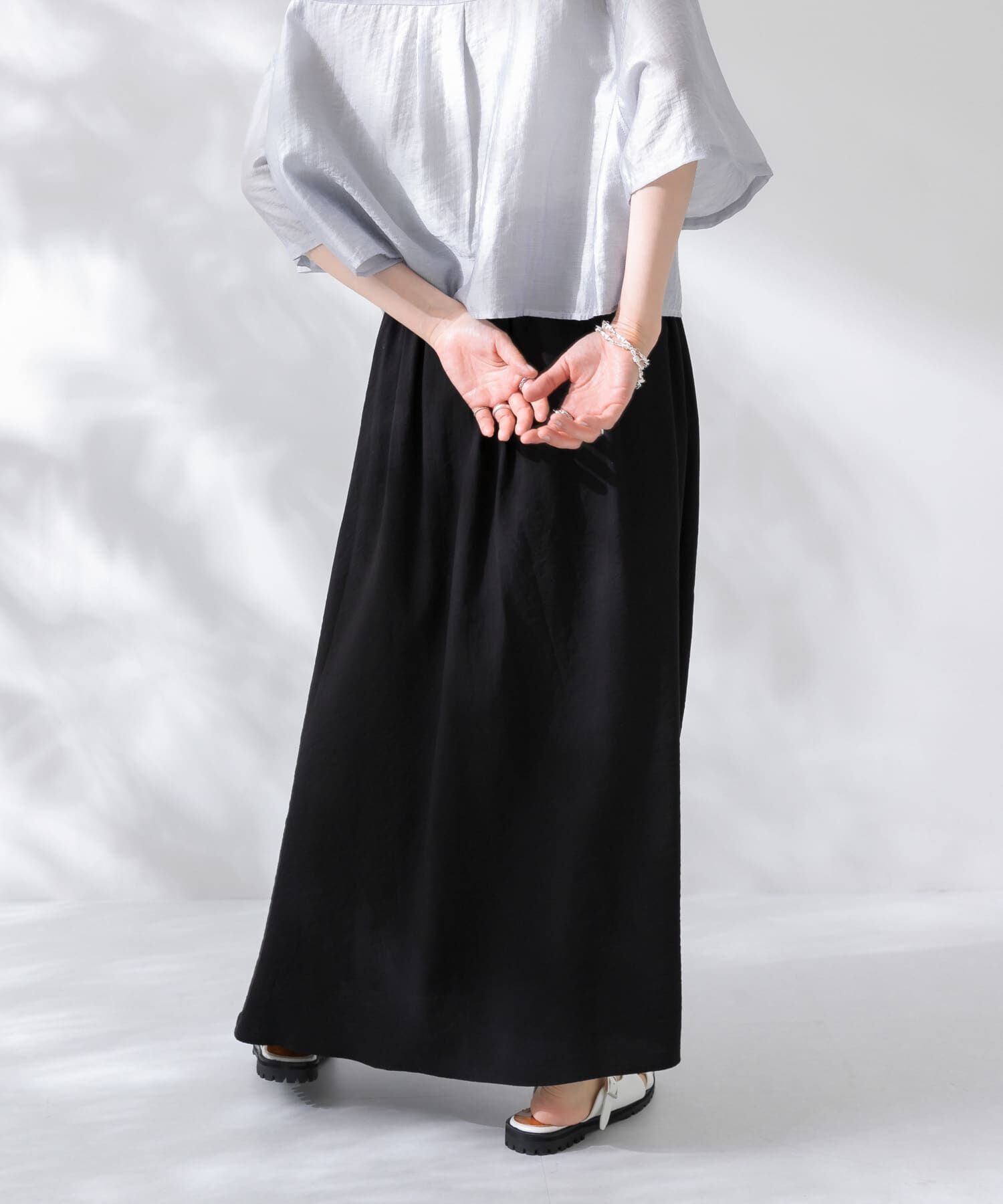  「フレアイージースカート」|スカート|