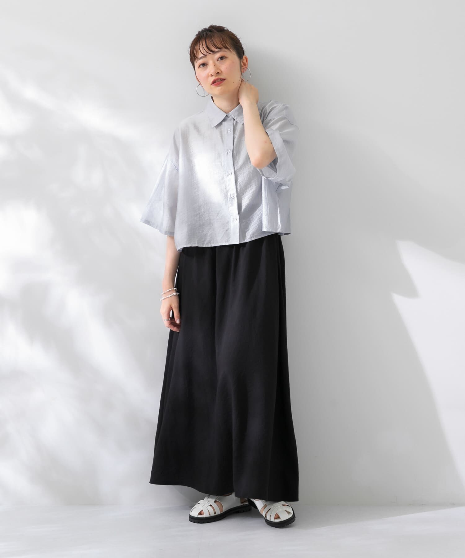  「フレアイージースカート」|スカート|