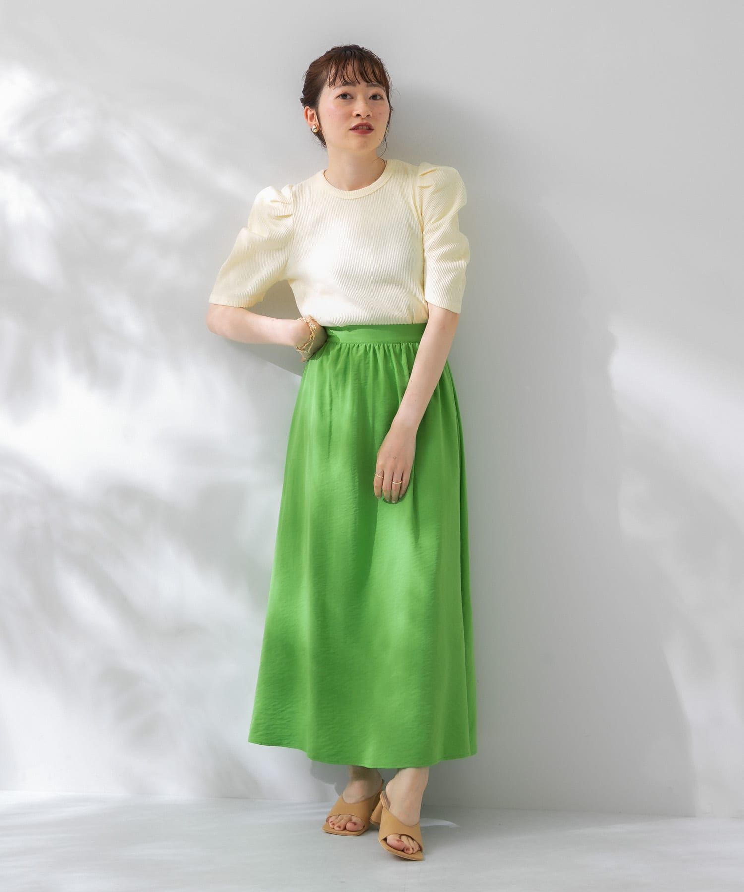  「フレアイージースカート」|スカート|