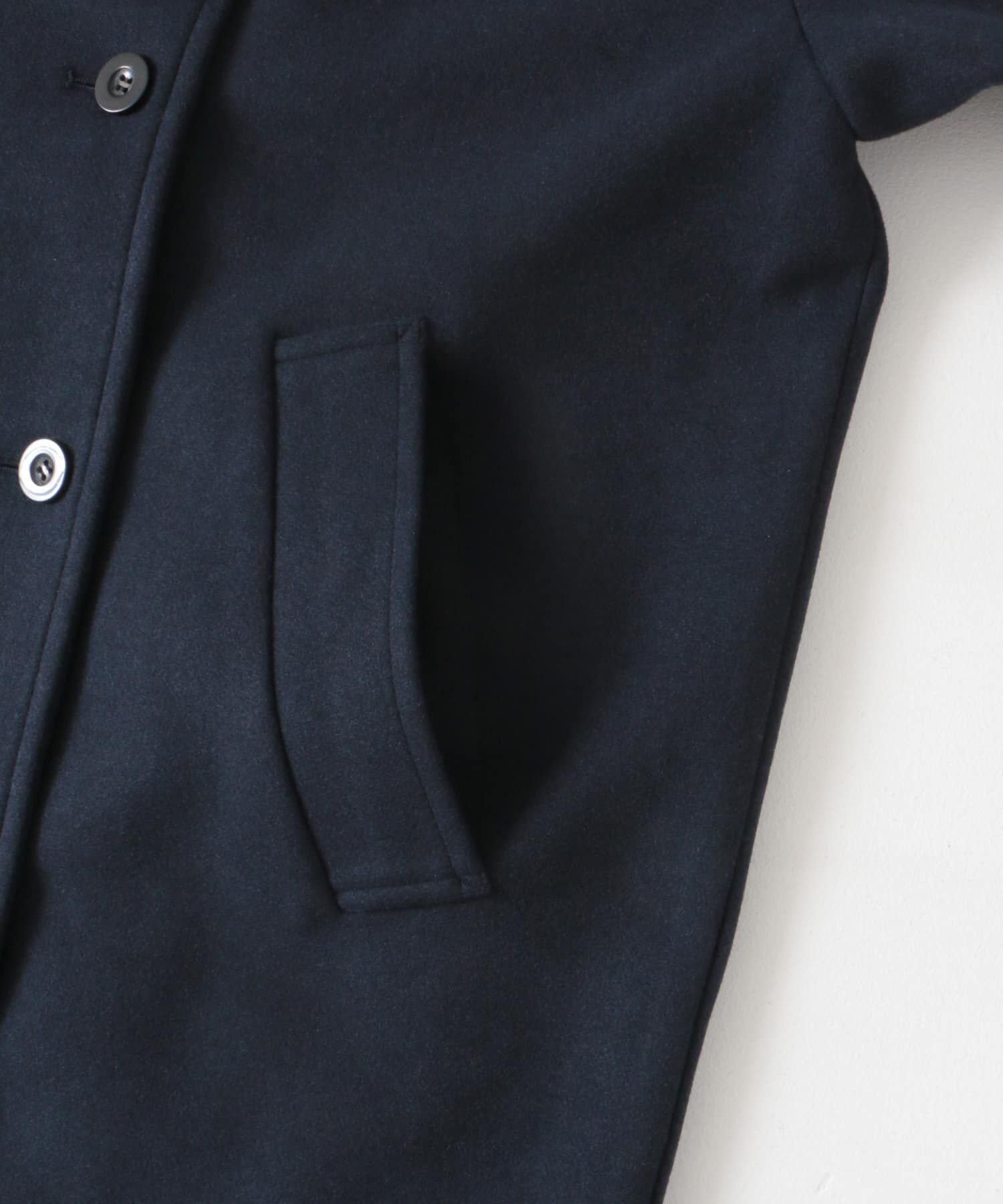  「『2サイズ展開』コクーンロングコート」|ステンカラーコート|