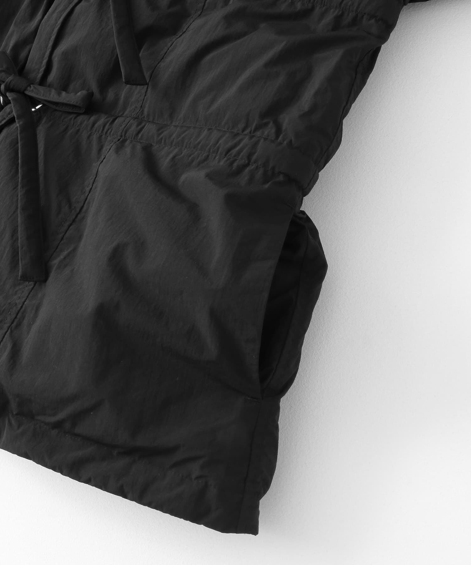  「フロントリボン中綿ジャケット」|ダウン|