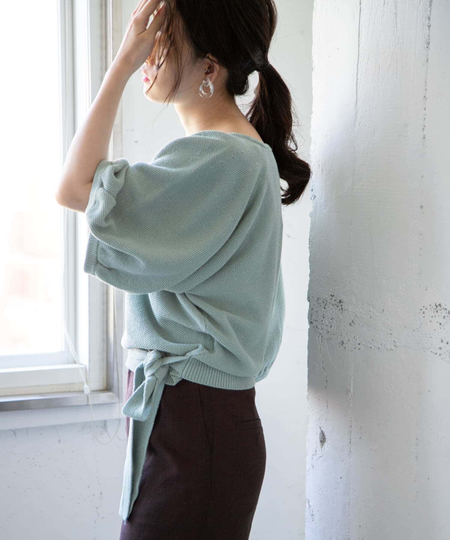  「バルーンスリーブニット」|ニット・セーター|