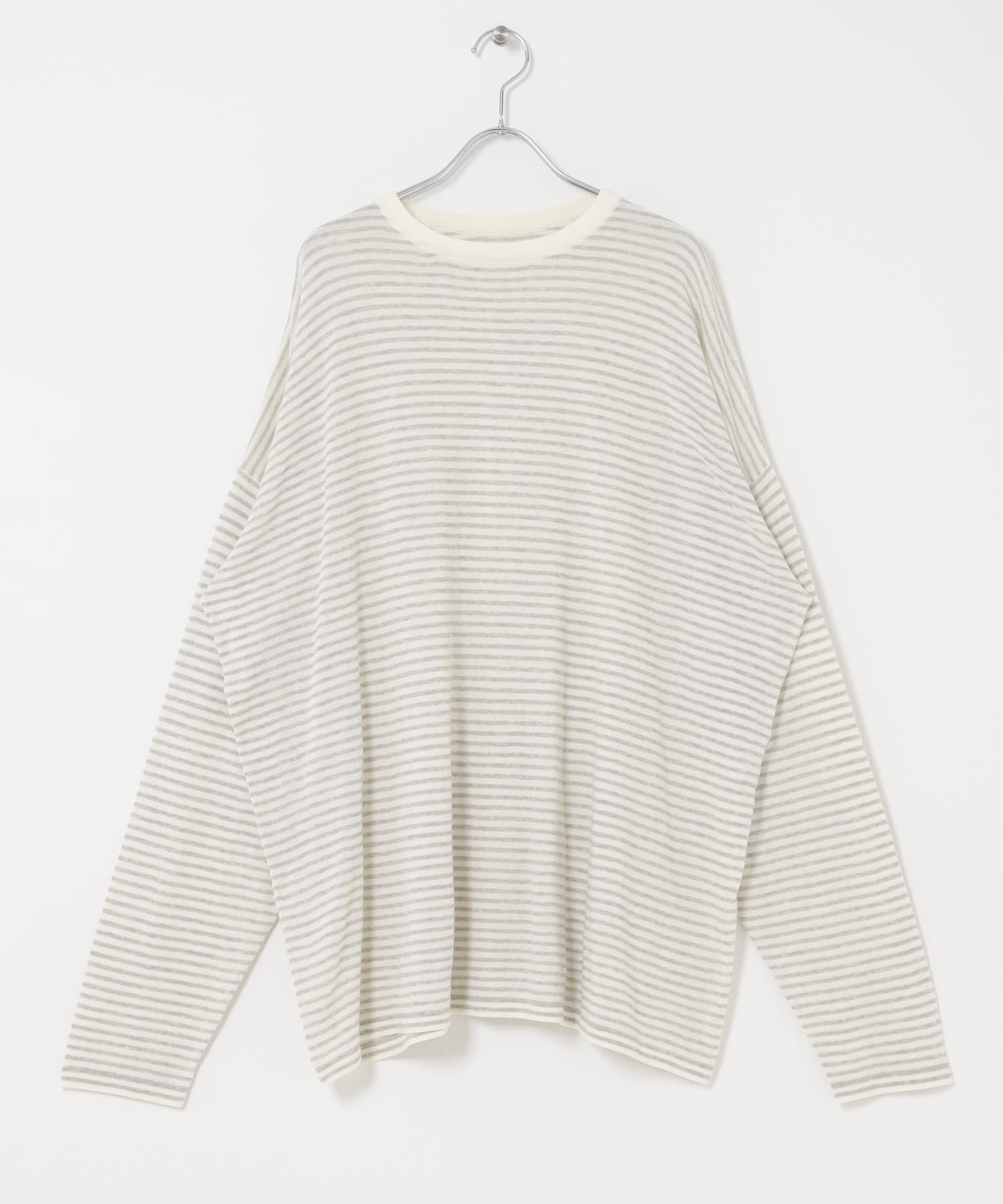  「シアーボーダールーズニット」|ニット・セーター|