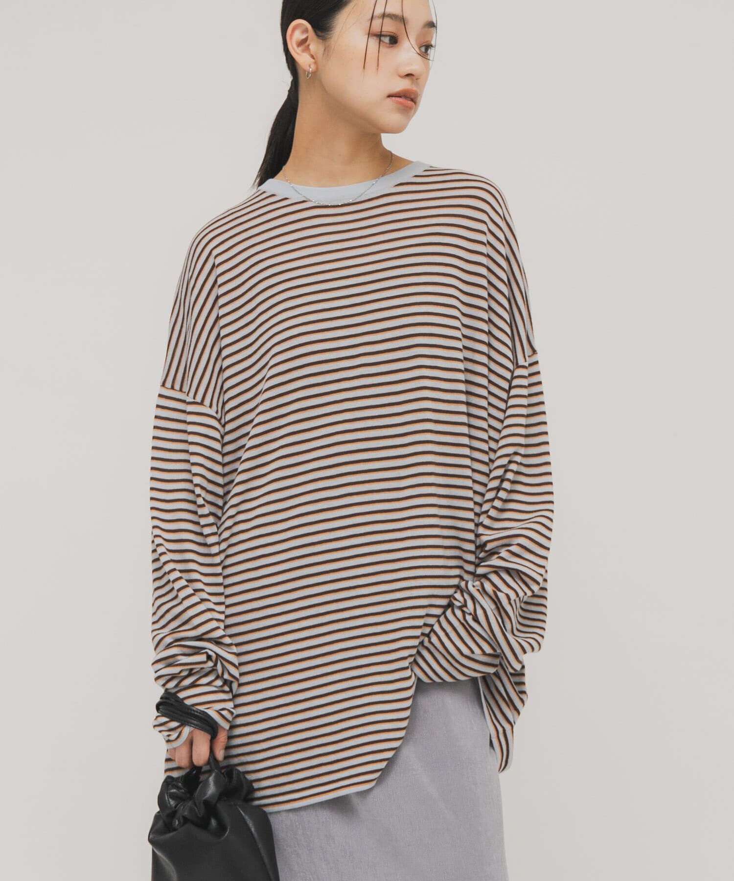  「シアーボーダールーズニット」|ニット・セーター|