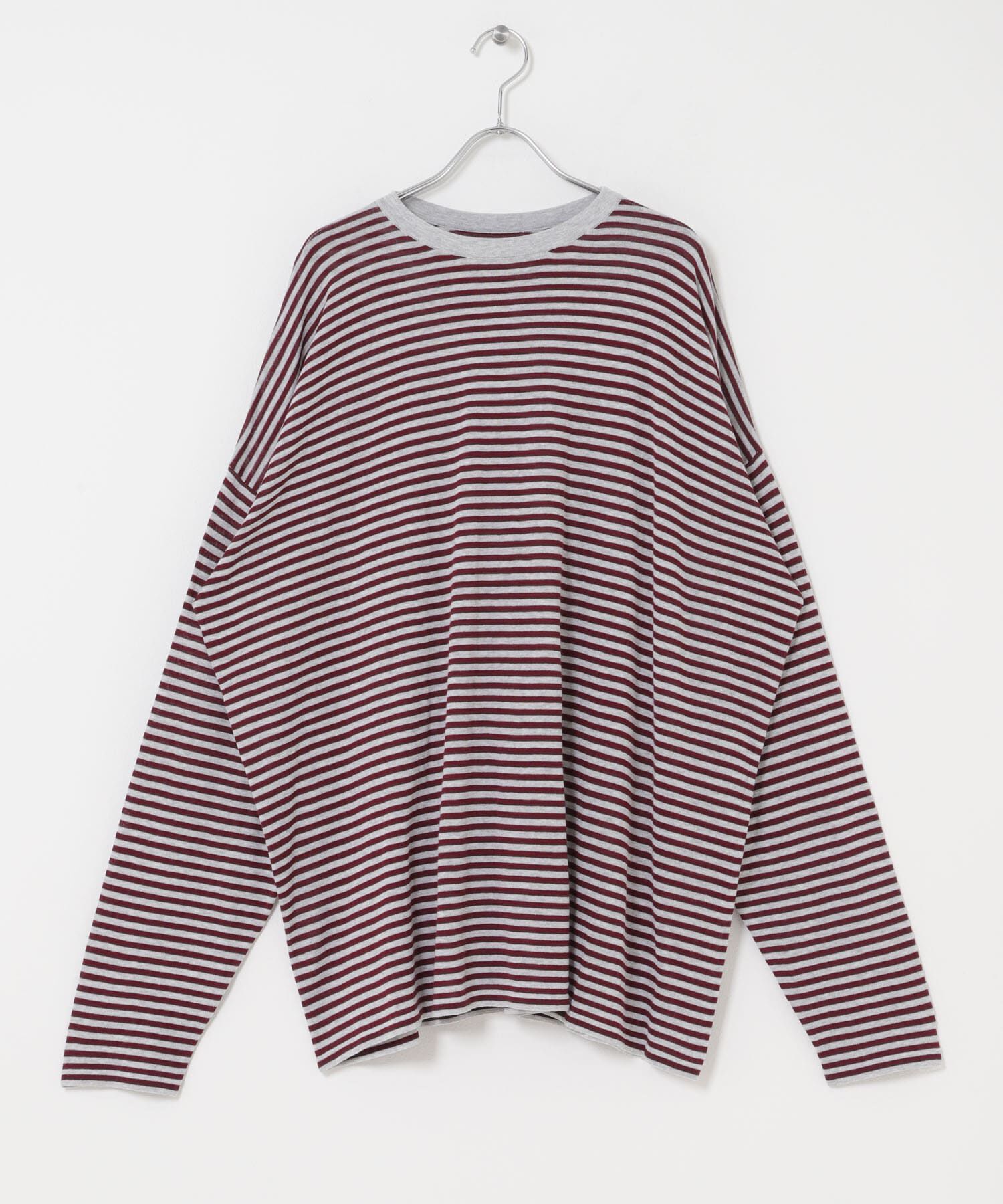  「シアーボーダールーズニット」|ニット・セーター|