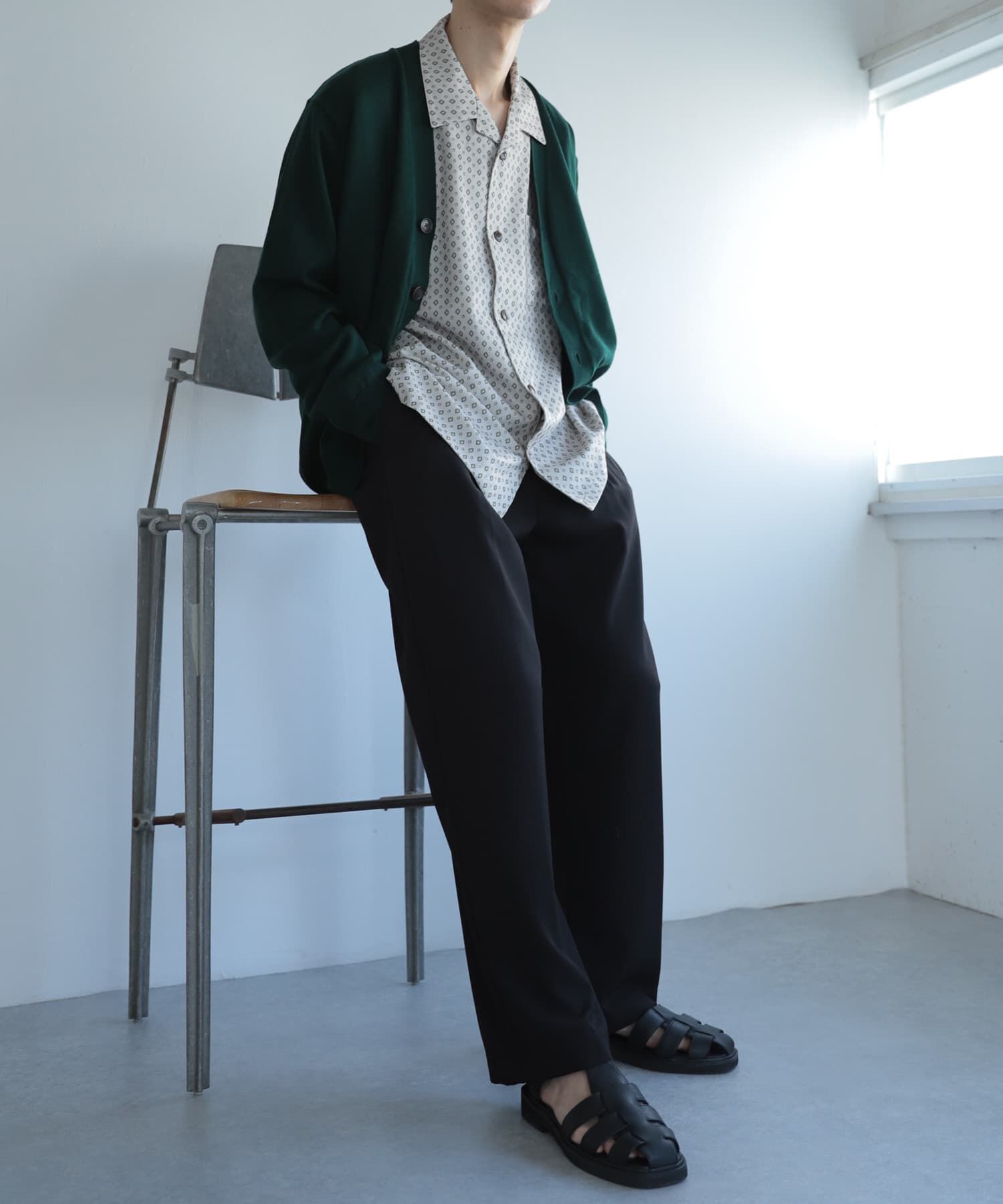 SENSE OF PLACE by URBAN RESEARCH「『セットアップ対応』『イージーケア』ダブルタックワイドスラックス」|その他|