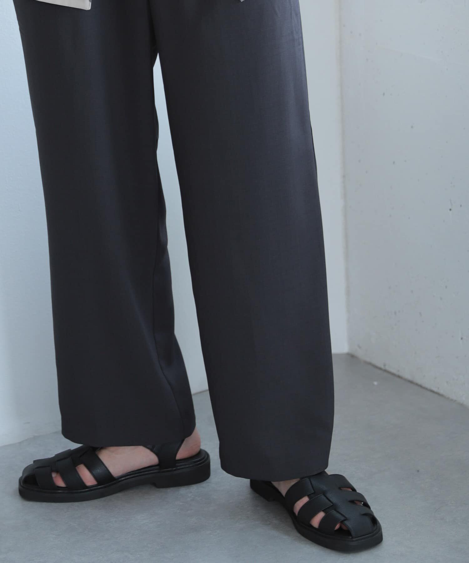 SENSE OF PLACE by URBAN RESEARCH「『セットアップ対応』『イージーケア』ダブルタックワイドスラックス」|その他|