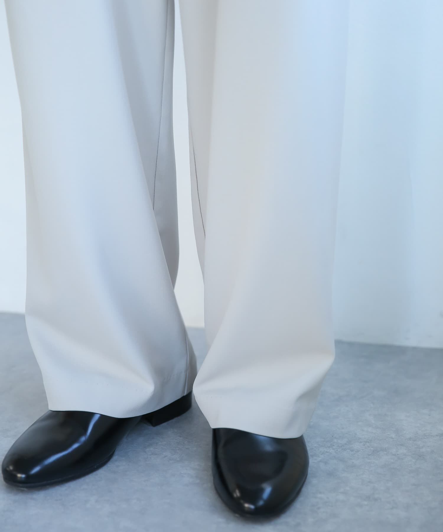 SENSE OF PLACE by URBAN RESEARCH「『セットアップ対応』『イージーケア』ダブルタックワイドスラックス」|その他|