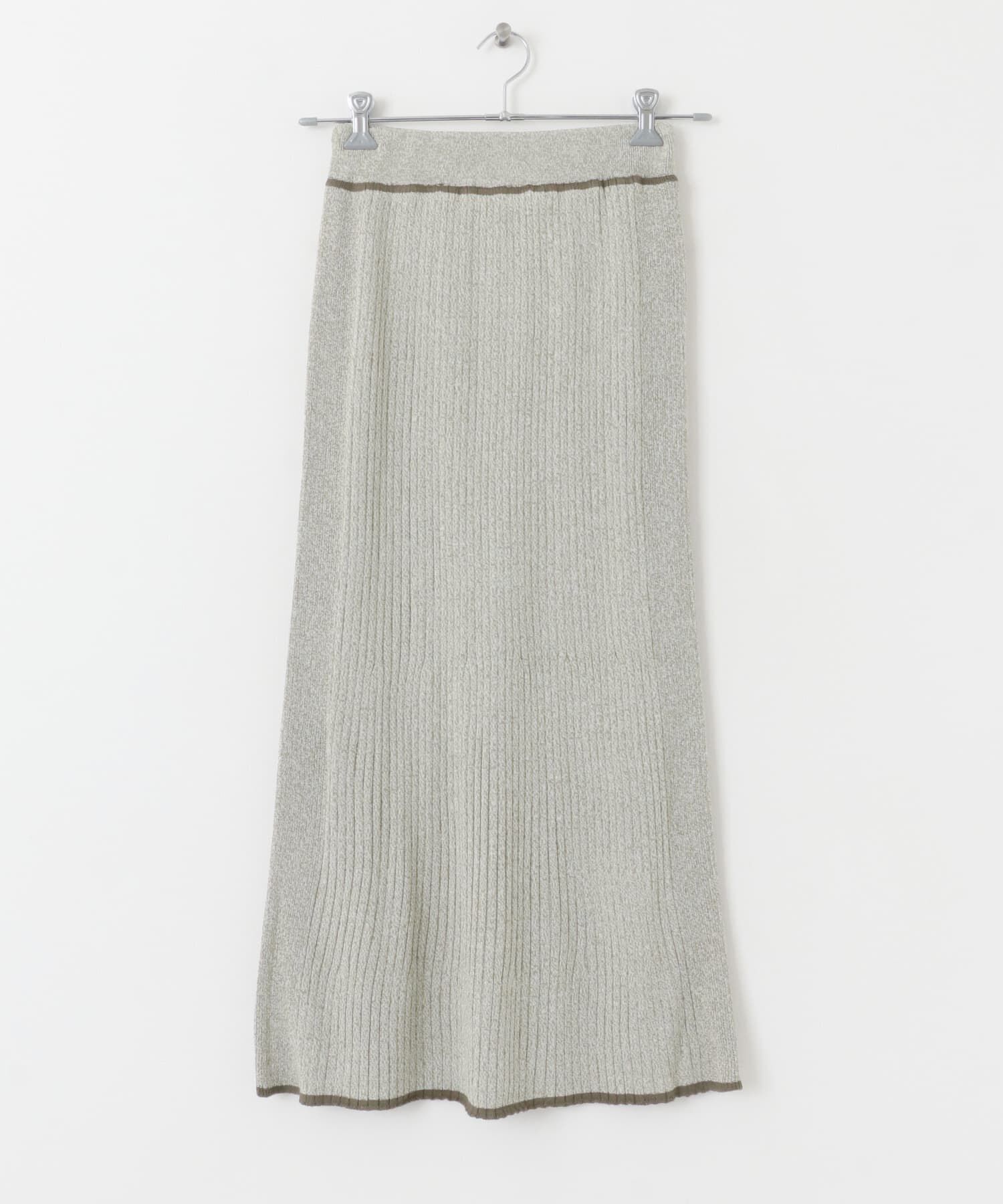 SENSE OF PLACE by URBAN RESEARCH「トリミングナローニットスカート」|スカート|
