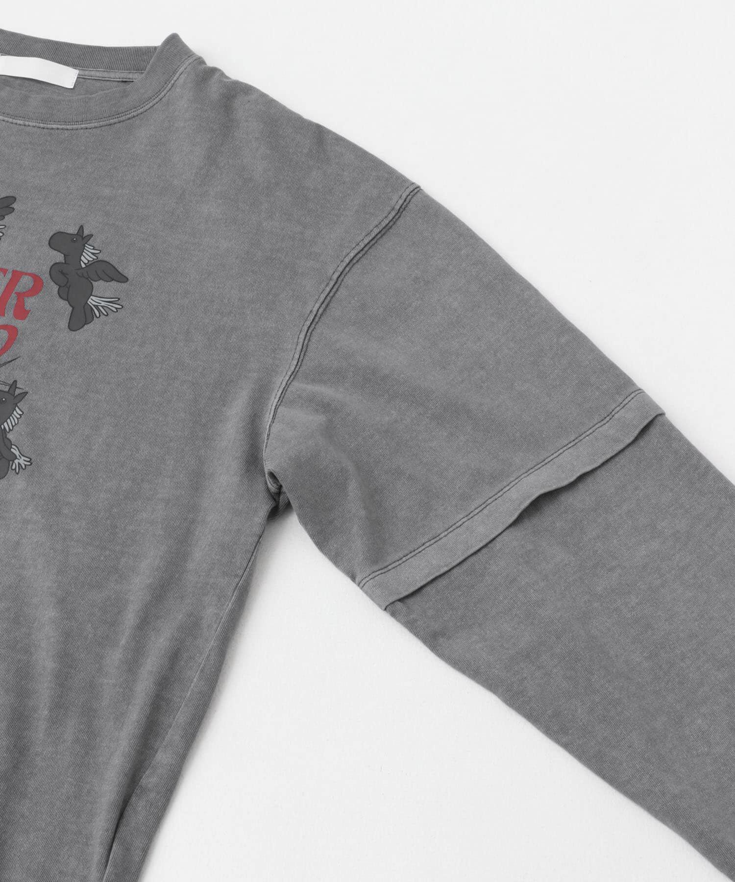 SENSE OF PLACE by URBAN RESEARCH「『別注』SHUHEI KOKI&times;SENSE OF PLACE　フェイクレイヤードTシャツ」|Tシャツ・カットソー|