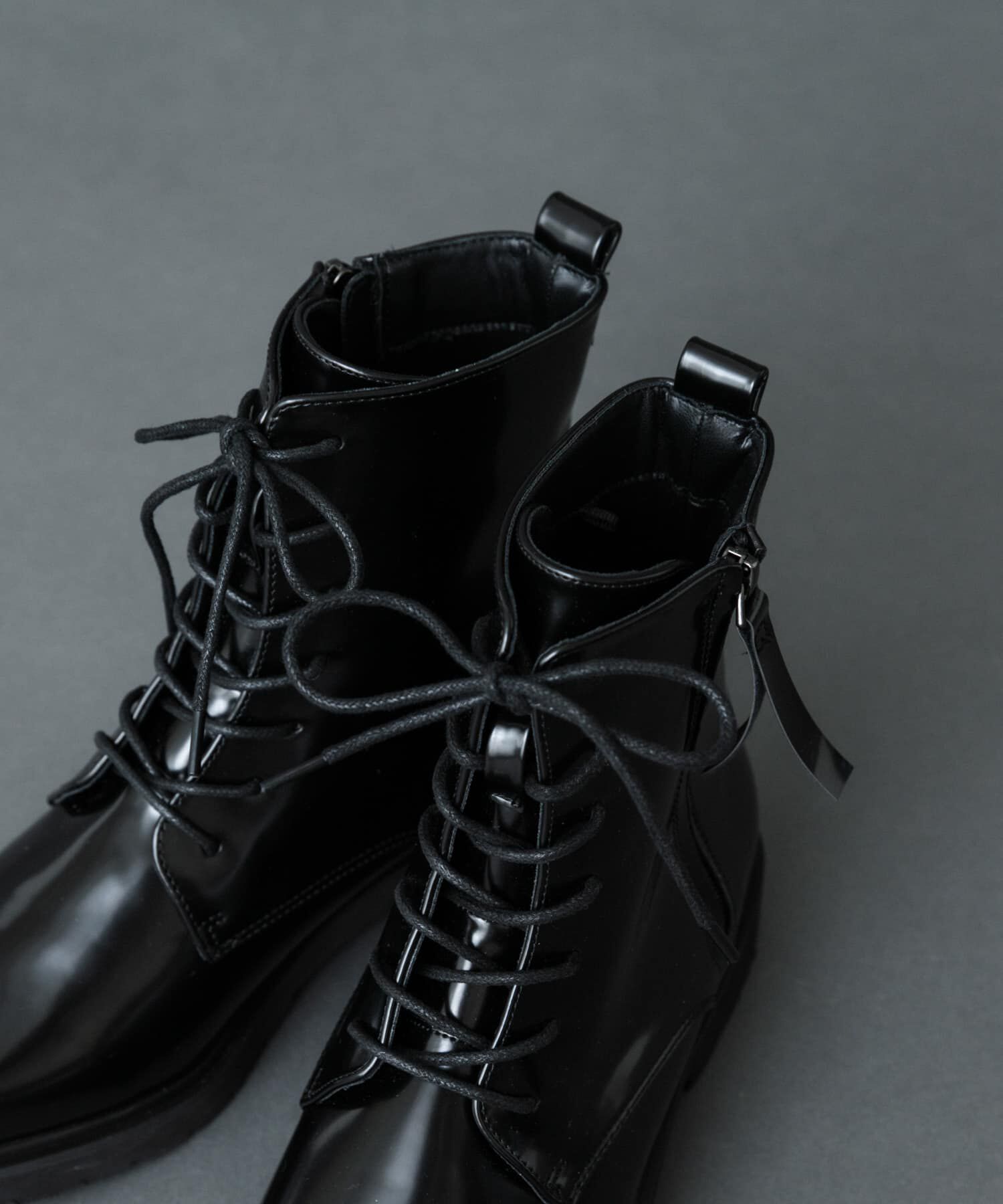 SENSE OF PLACE by URBAN RESEARCH「ポインテッドレースアップブーツ」|ショートブーツ|