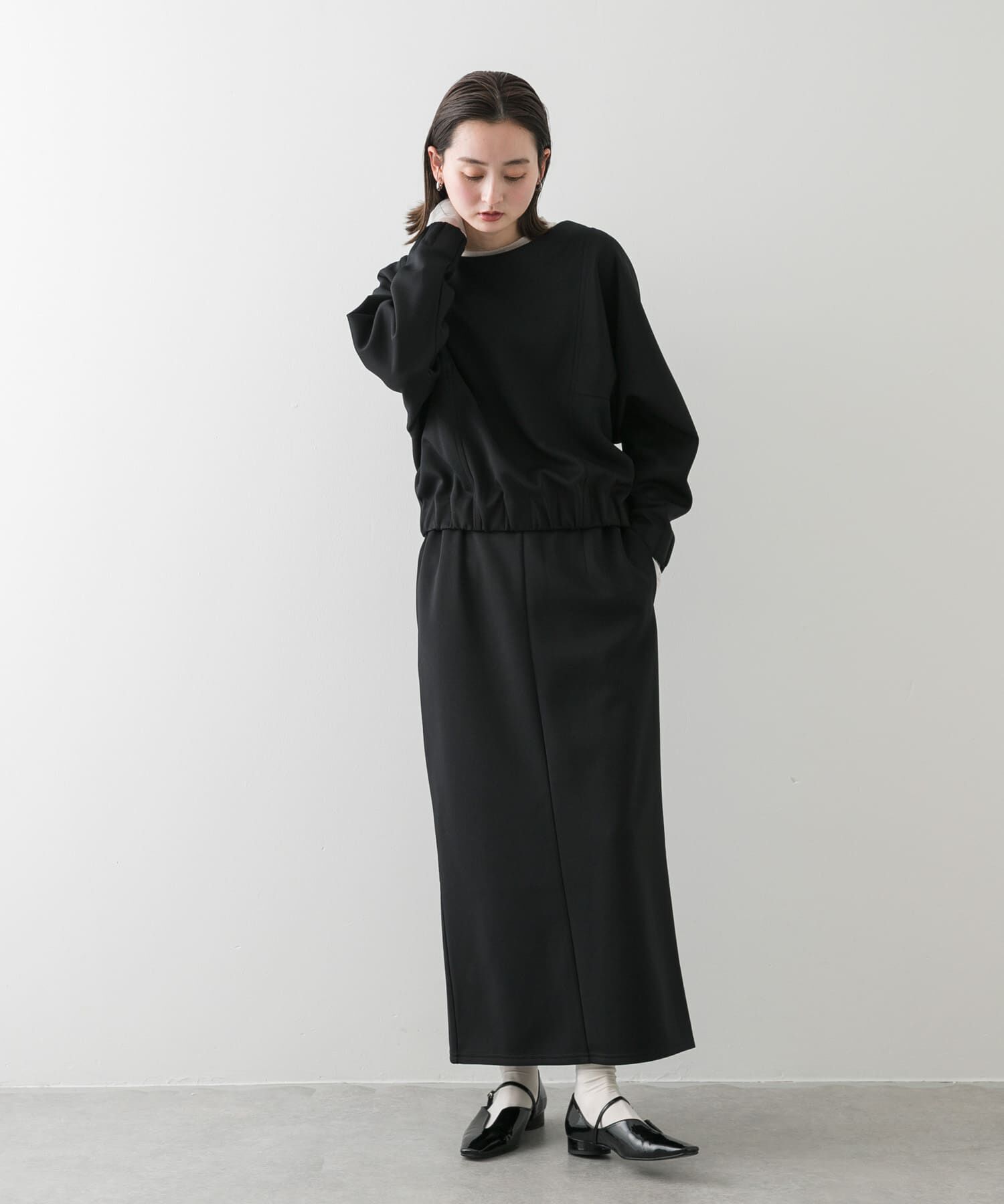 SENSE OF PLACE by URBAN RESEARCH「ダンボールカットストレートスカート」|スカート|