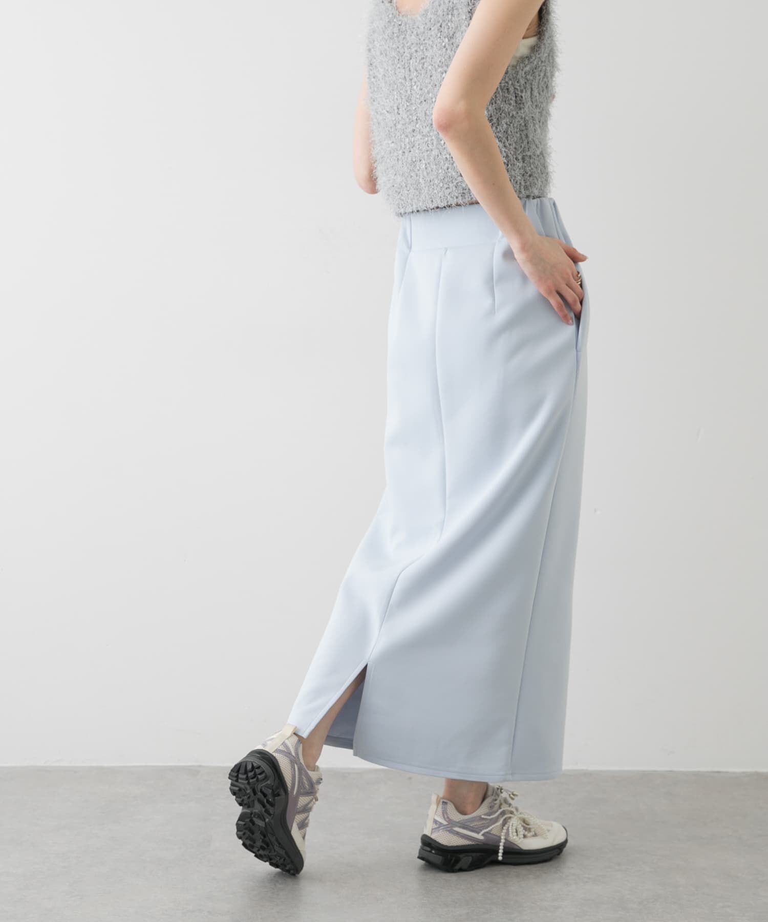 SENSE OF PLACE by URBAN RESEARCH「ダンボールカットストレートスカート」|スカート|