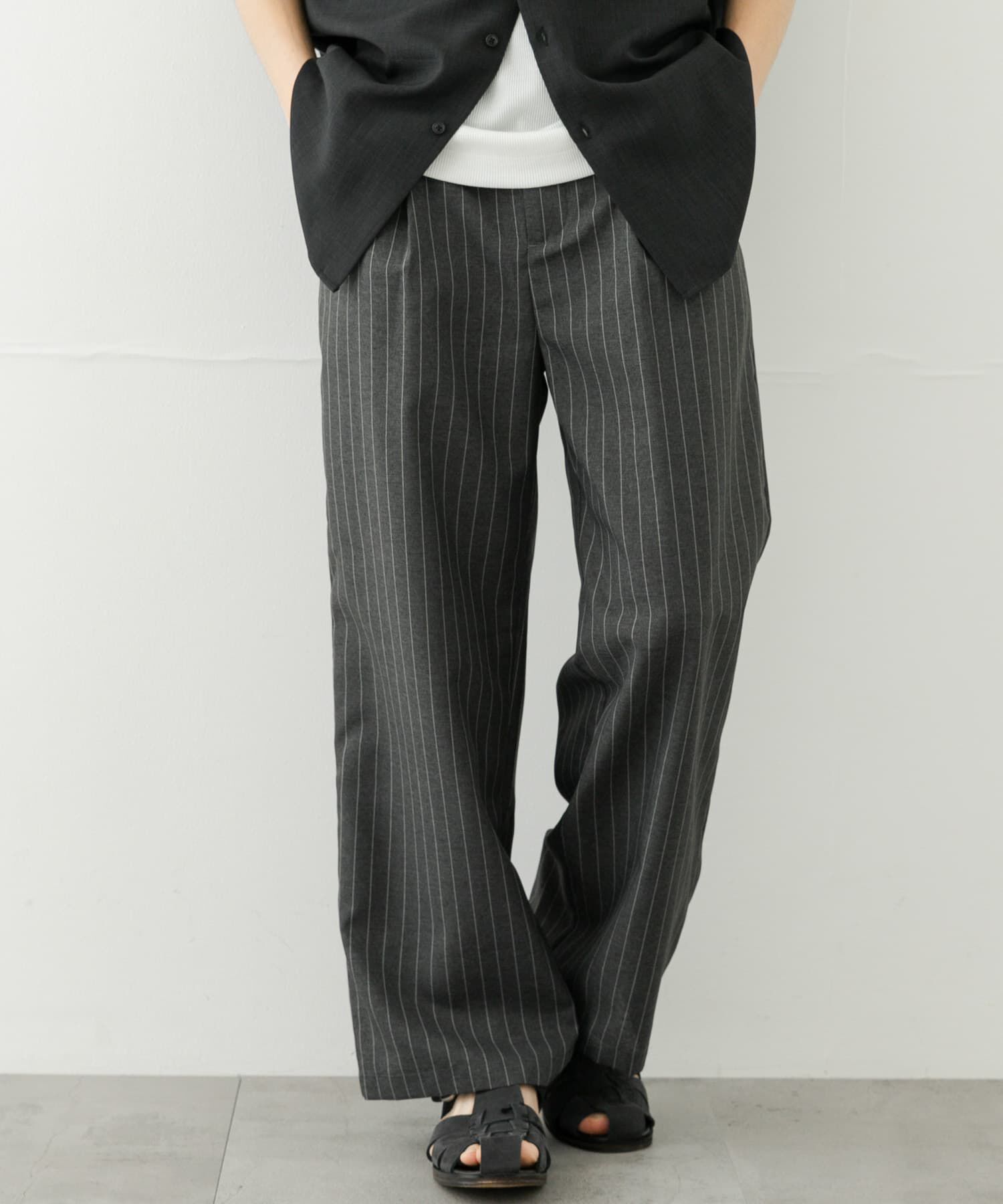 SENSE OF PLACE by URBAN RESEARCH「『ｾｯﾄｱｯﾌﾟ対応』『ｲｰｼﾞｰｹｱ/速乾』ﾘﾈﾝﾗｲｸﾋﾟﾝｽﾄ」|その他|