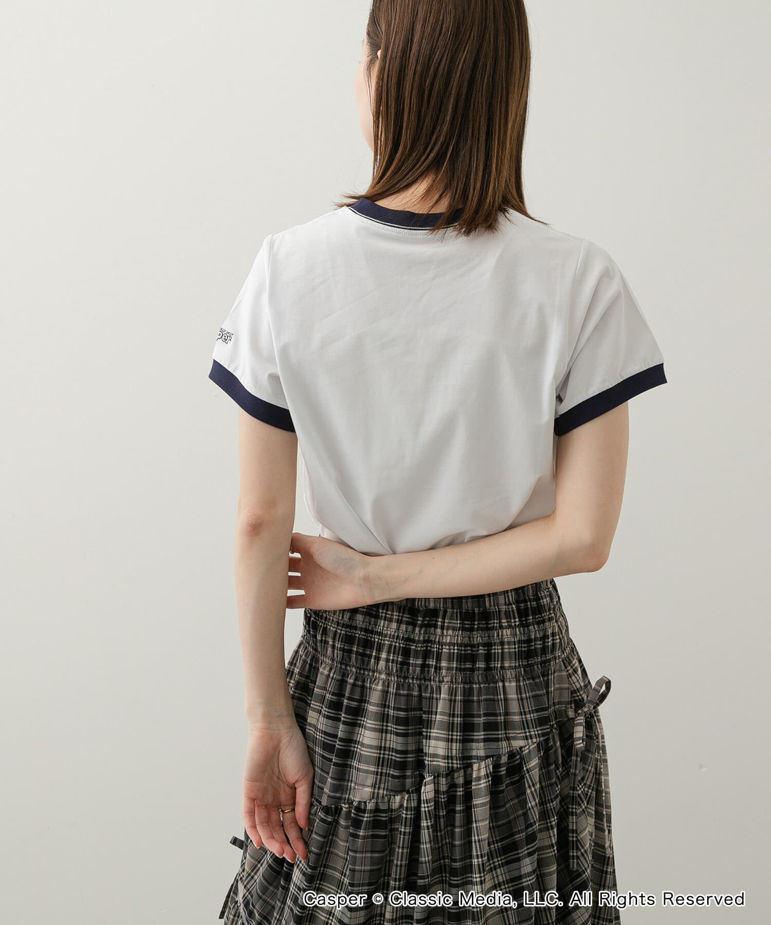 SENSE OF PLACE by URBAN RESEARCH「『別注』Casper&times;SENSE OF PLACE/リンガーTシャツ」|Tシャツ・カットソー|