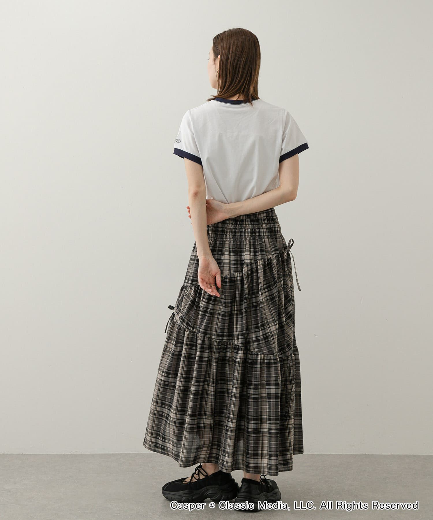 SENSE OF PLACE by URBAN RESEARCH「『別注』Casper&times;SENSE OF PLACE/リンガーTシャツ」|Tシャツ・カットソー|