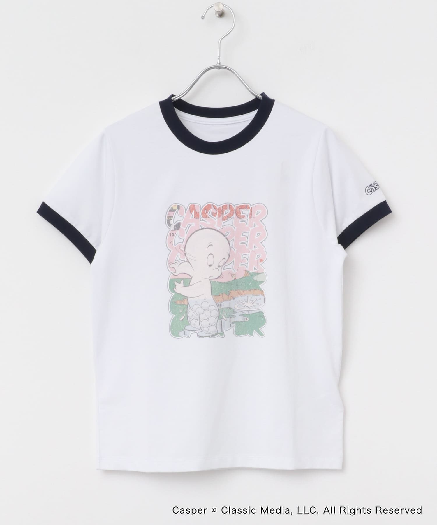 SENSE OF PLACE by URBAN RESEARCH「『別注』Casper&times;SENSE OF PLACE/リンガーTシャツ」|Tシャツ・カットソー|