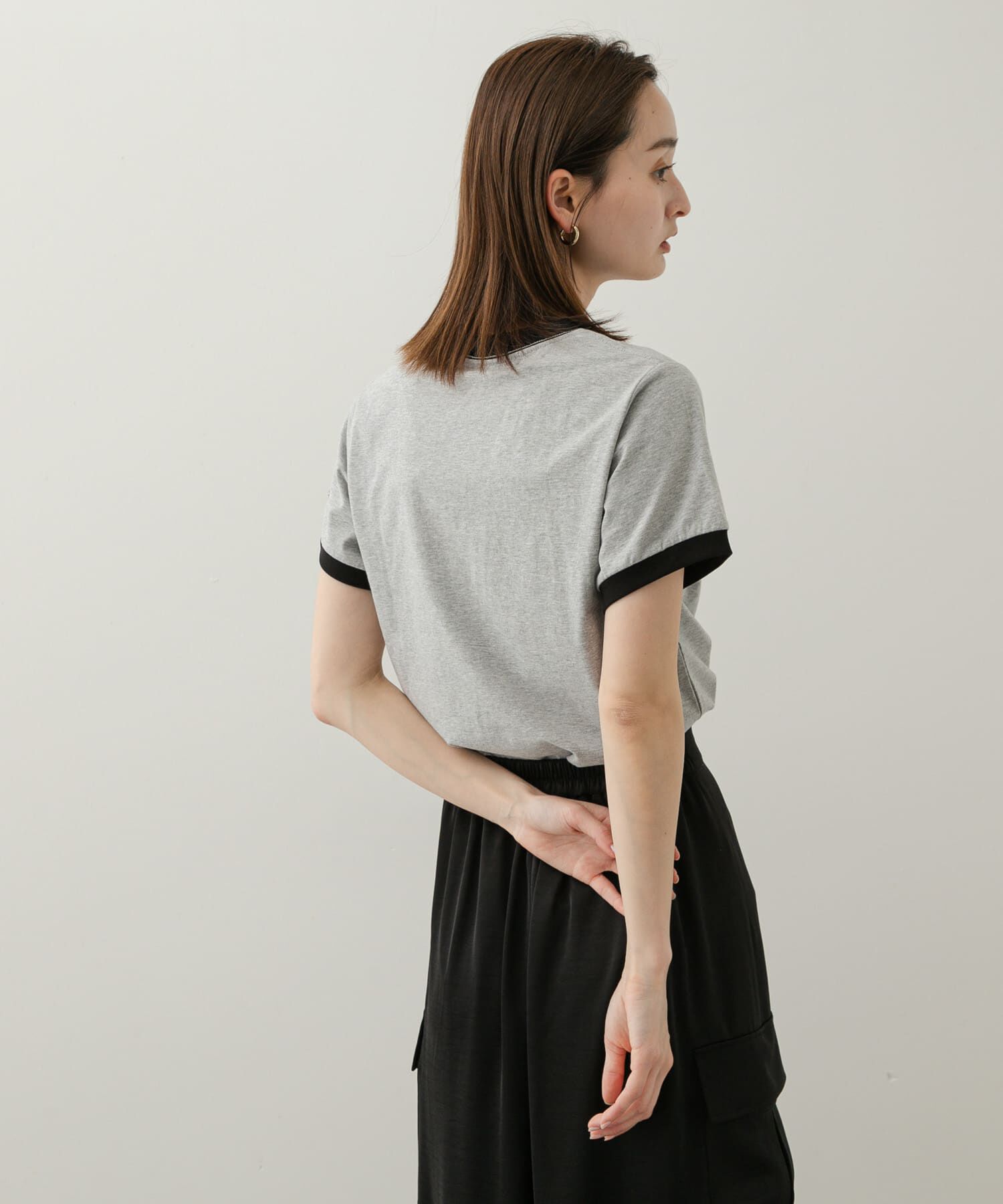 SENSE OF PLACE by URBAN RESEARCH「『別注』Casper&times;SENSE OF PLACE/リンガーTシャツ」|Tシャツ・カットソー|
