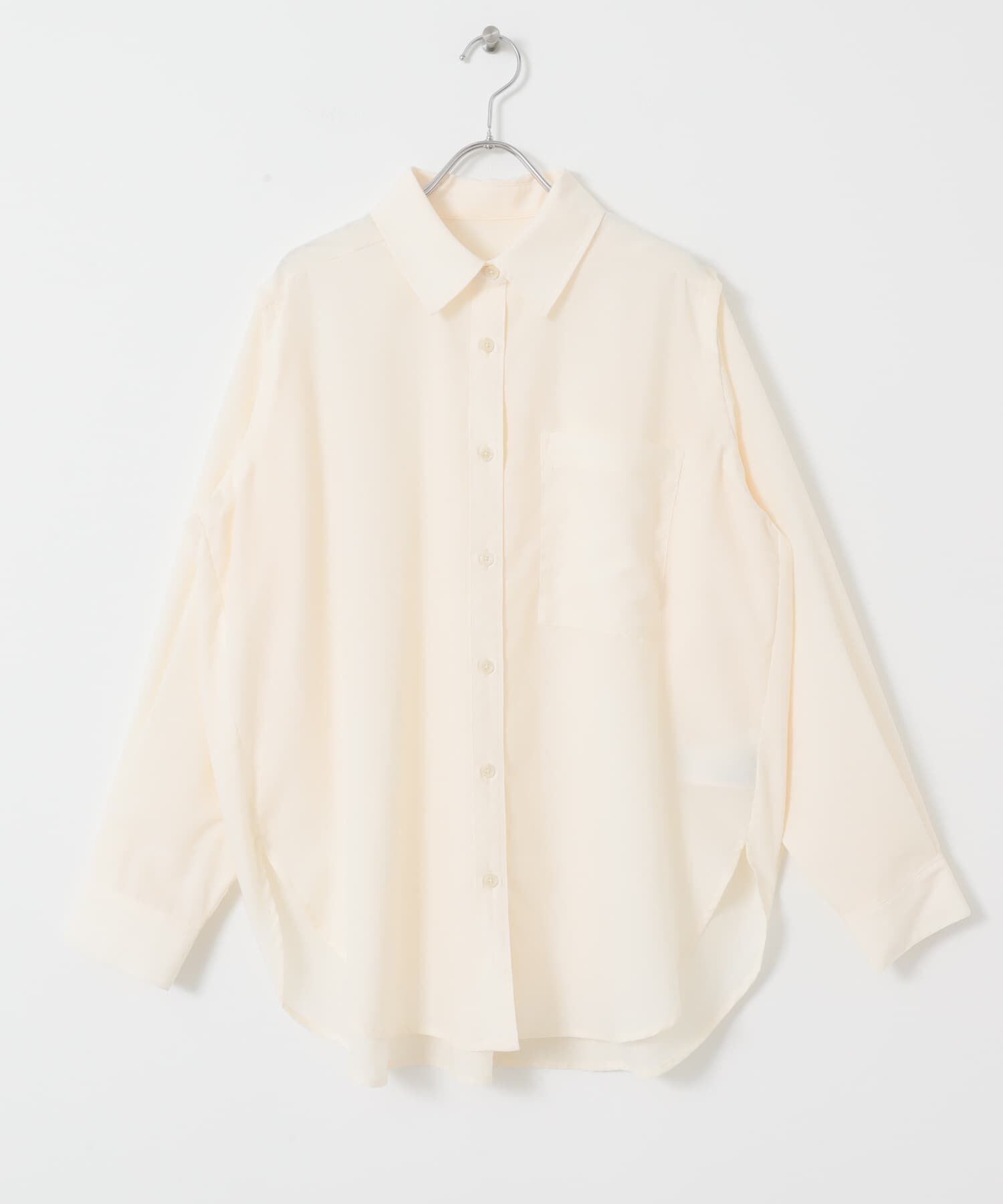 SENSE OF PLACE by URBAN RESEARCH「リネンライクショルダースリットシャツ」|シャツ・ブラウス|