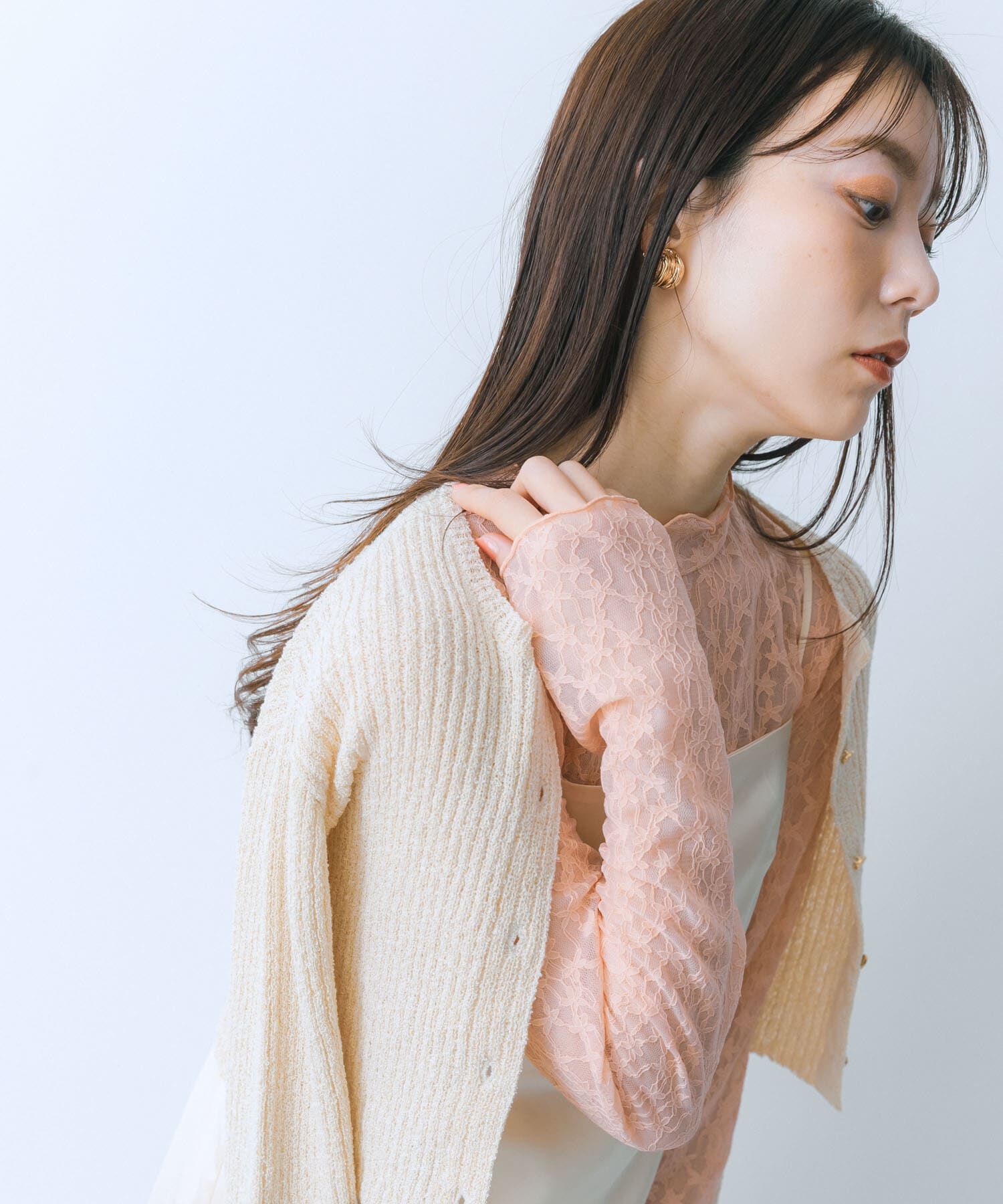 SENSE OF PLACE by URBAN RESEARCH「レースカットトップ」|Tシャツ・カットソー|