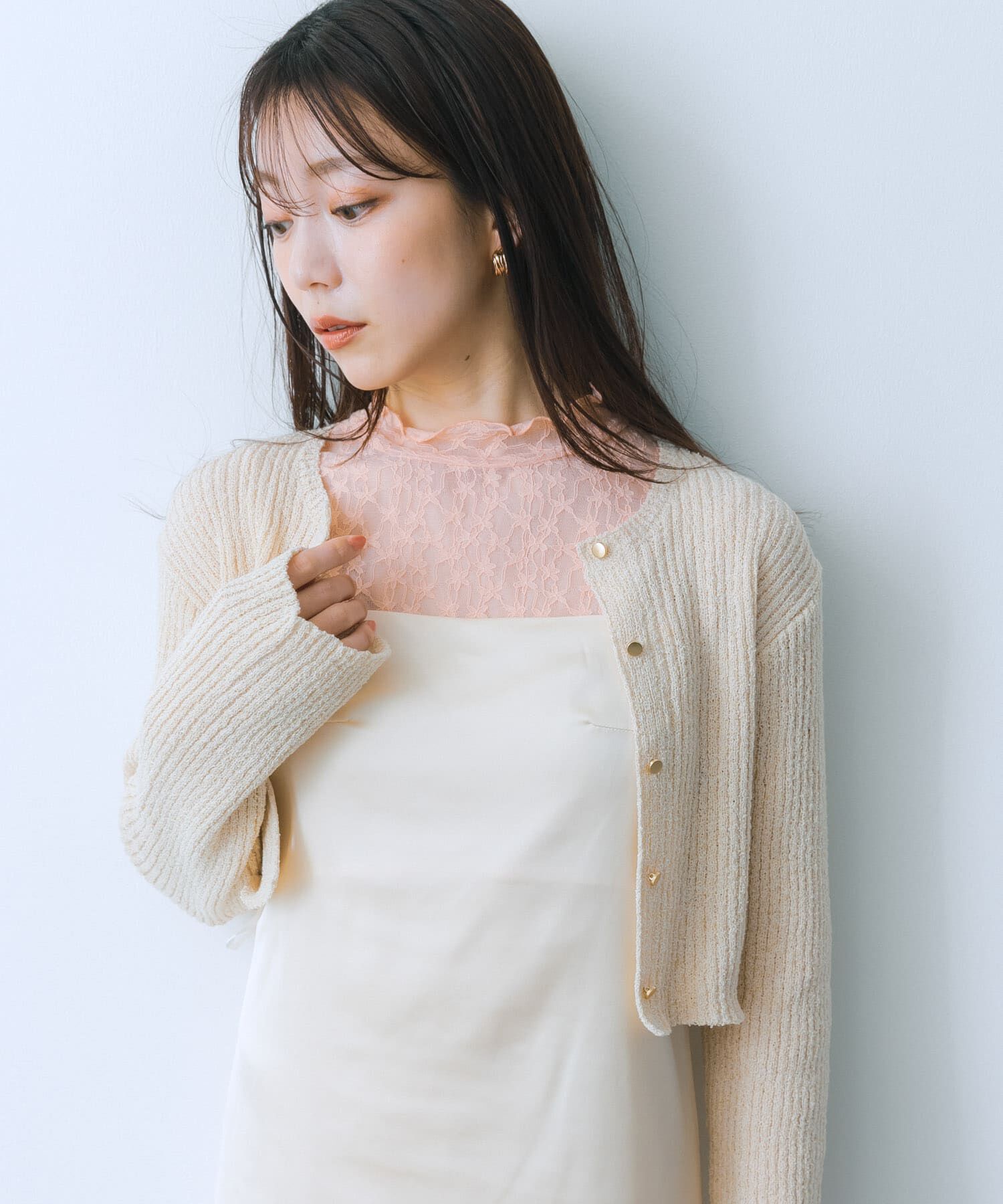 SENSE OF PLACE by URBAN RESEARCH「レースカットトップ」|Tシャツ・カットソー|