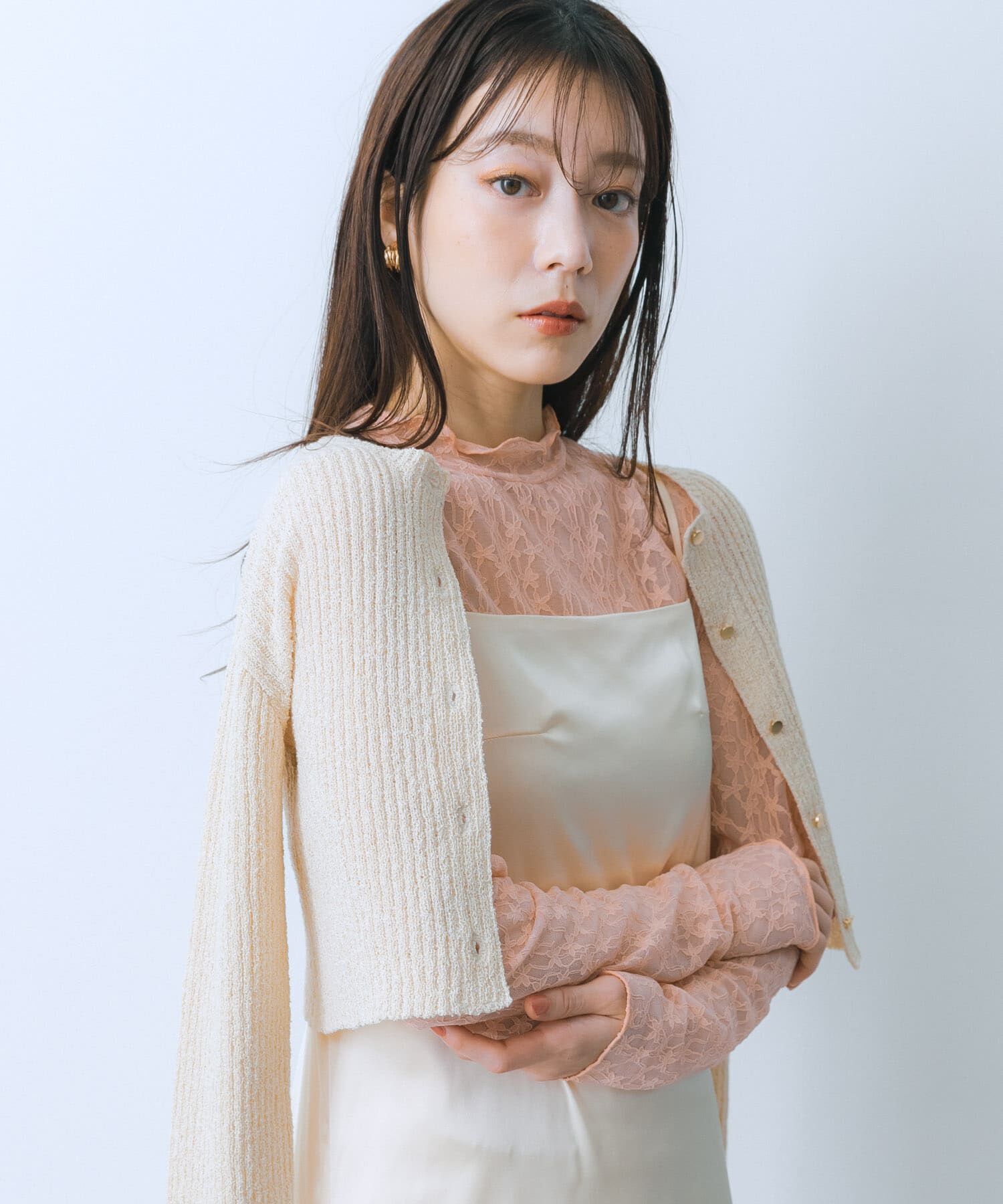 SENSE OF PLACE by URBAN RESEARCH「レースカットトップ」|Tシャツ・カットソー|