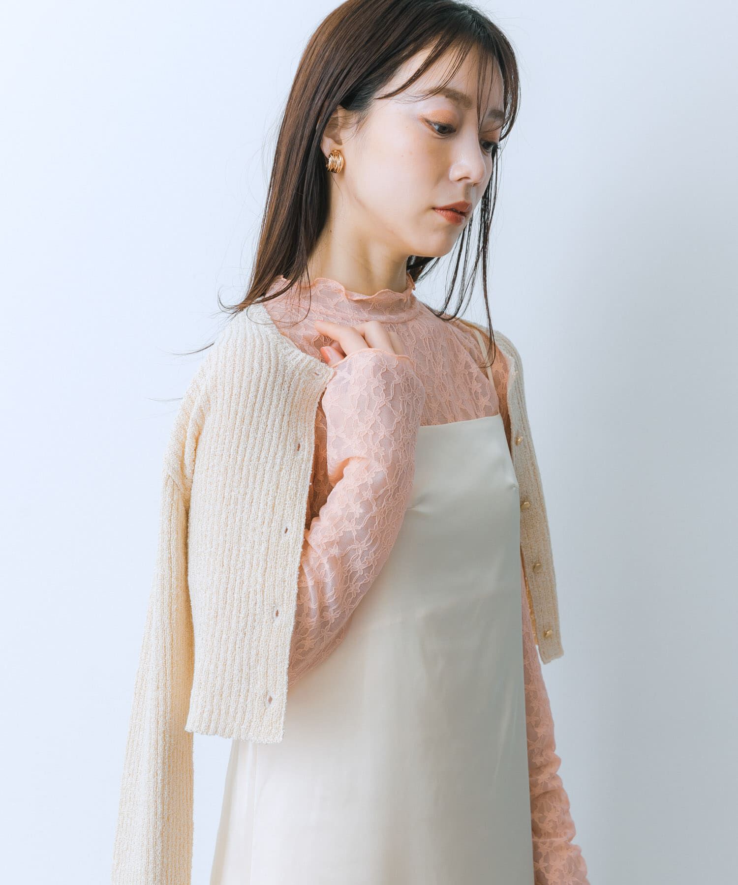 SENSE OF PLACE by URBAN RESEARCH「レースカットトップ」|Tシャツ・カットソー|